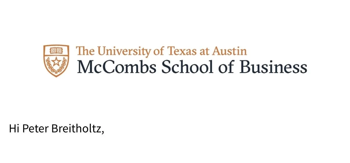 [Reminder] Take your next step towards enrollment in Texas McCombs' Gen AI &amp; AI Agents Program 🌽