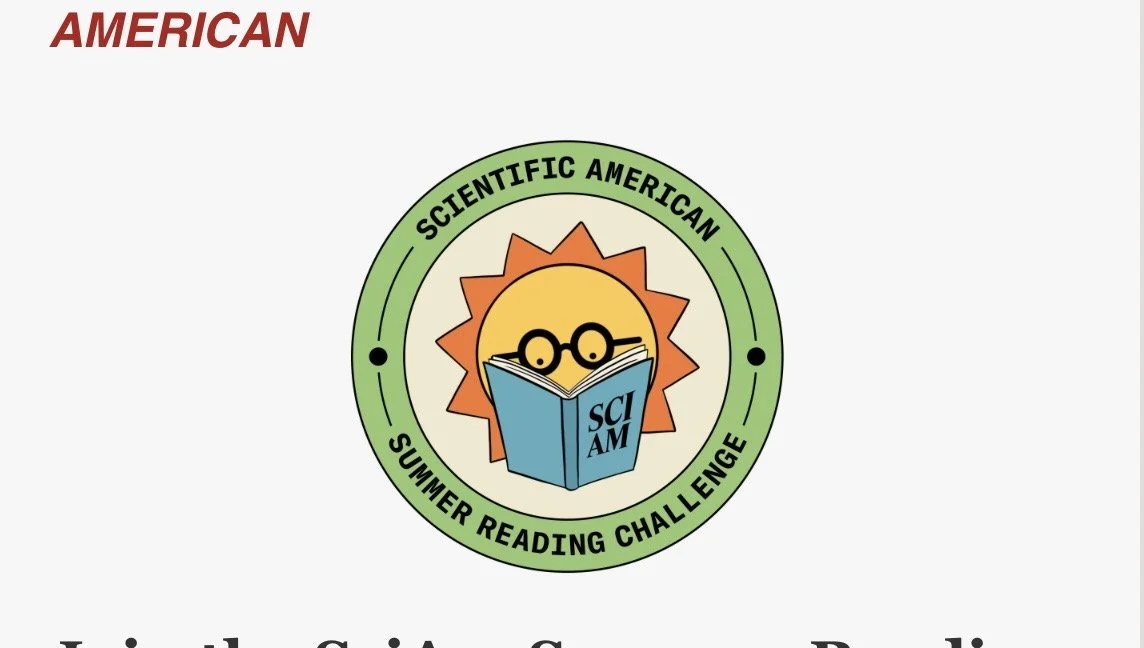Join the SciAm Summer Reading Challenge! 🫵🏼