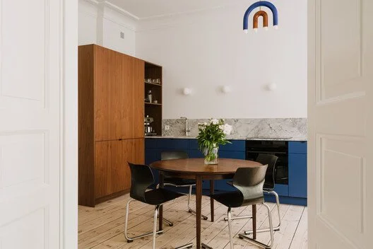 Apartment Interior within Poznań's Łazarz District / LBWA