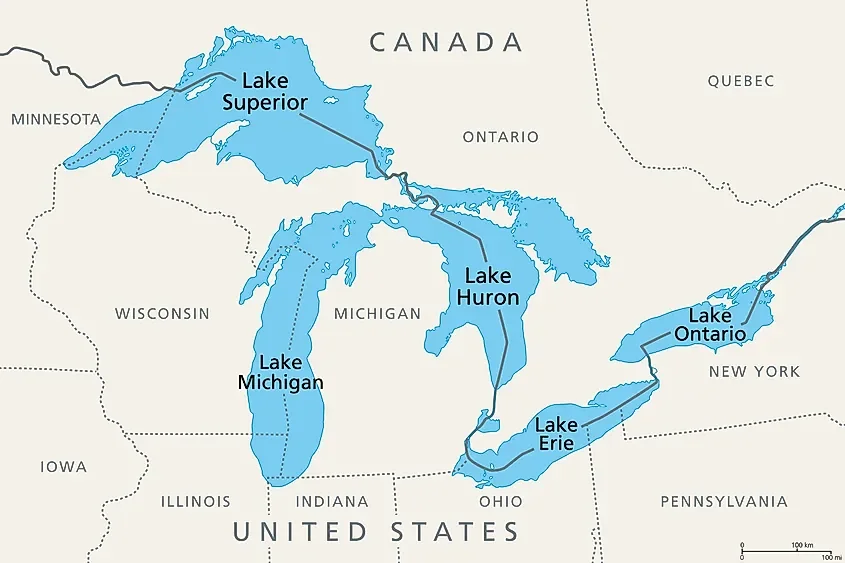 How Lake Victoria Compares To All Five Great Lakes 💧