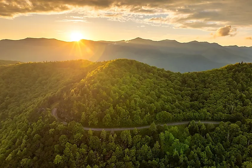 The Highest Roads East Of The Mississippi