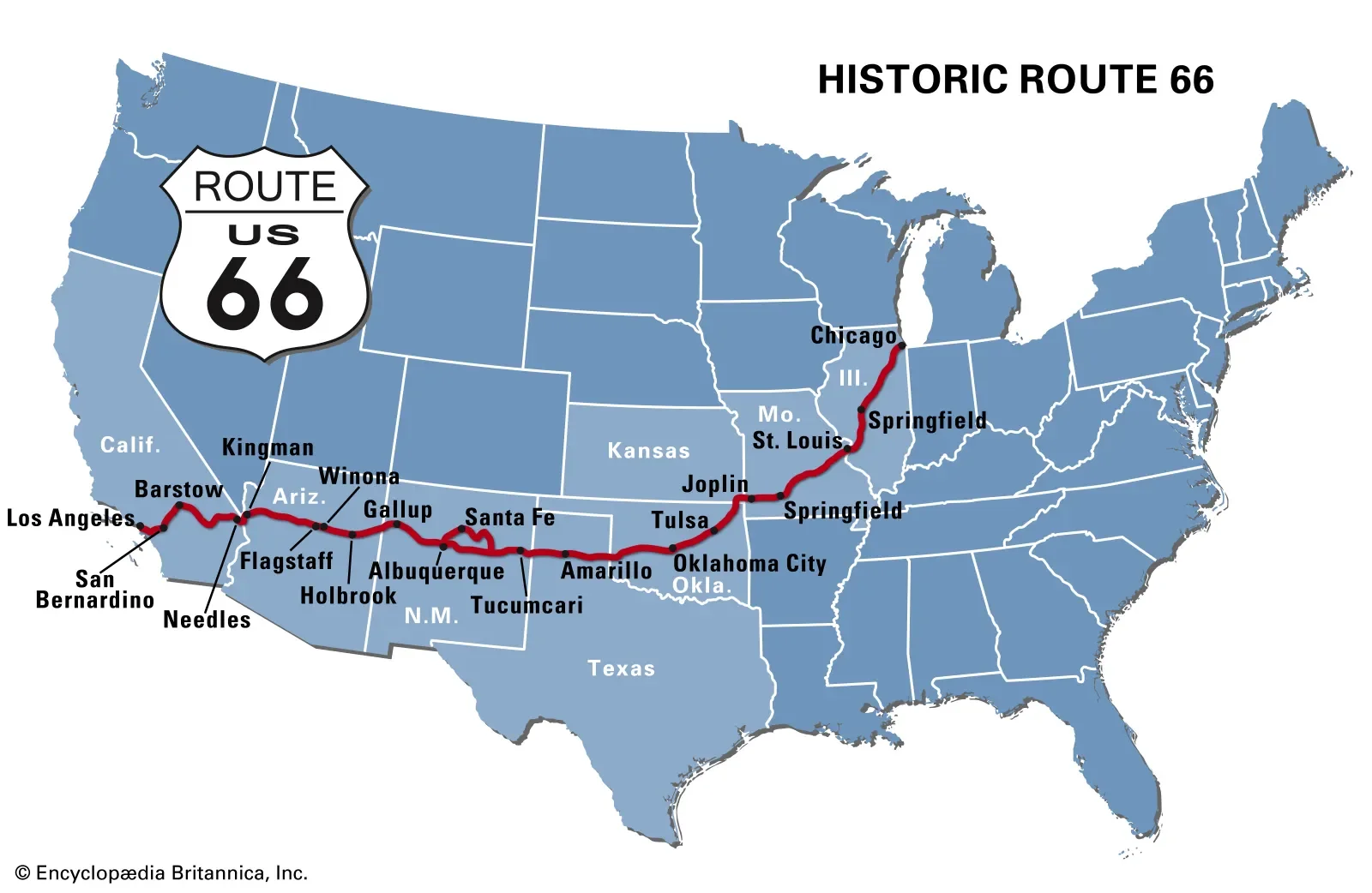 Route 66 aka U.S. Highway 66