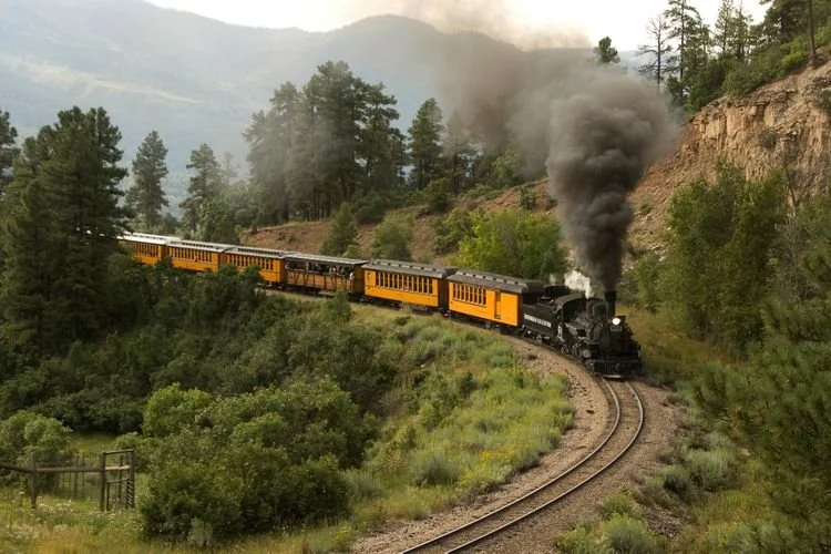 This Colorado Train Offers a Scenic Ride Through the Rockies, Passing Waterfalls, Rivers, and Small Towns