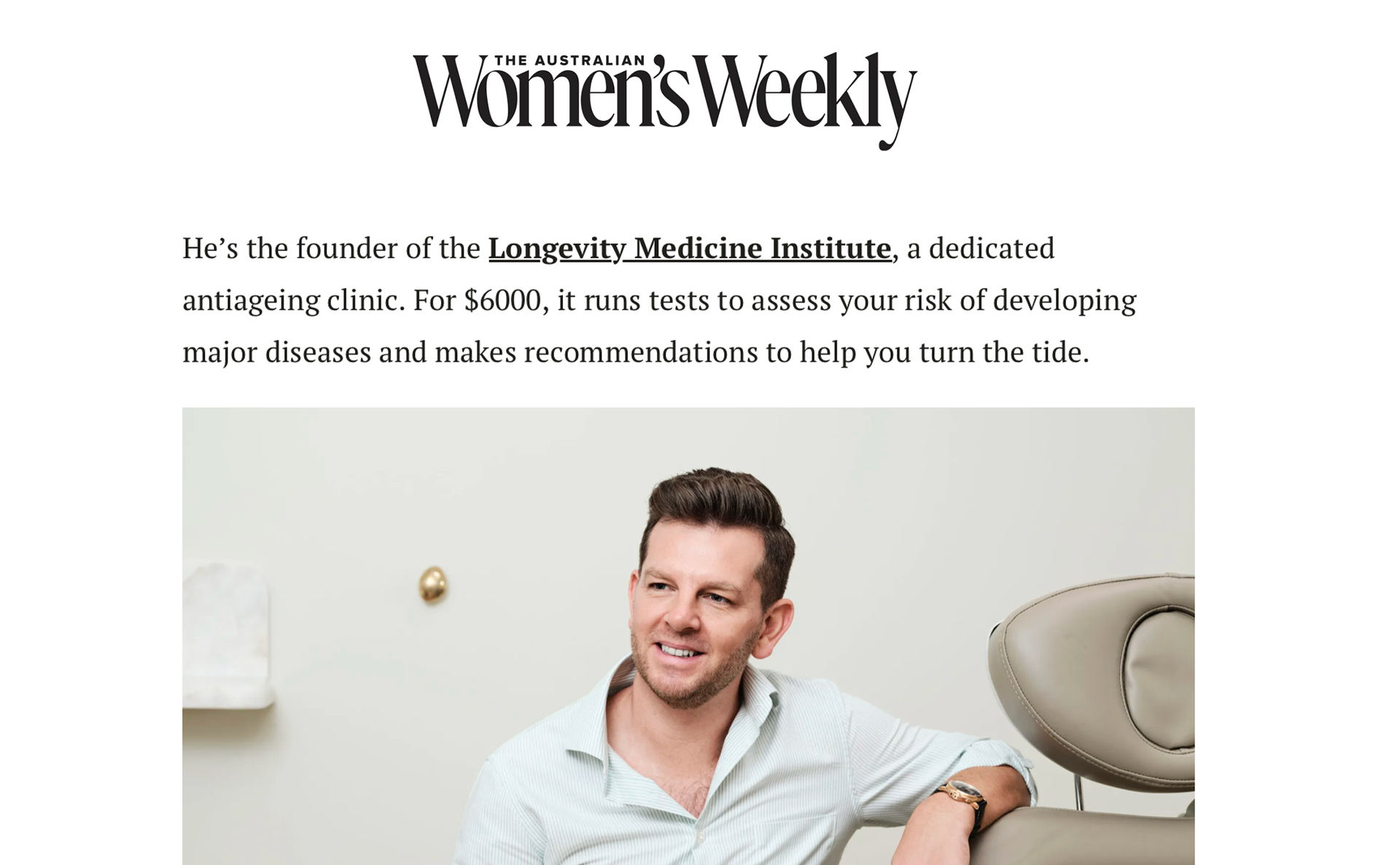 THE AUSTRALIAN Women's Weekly