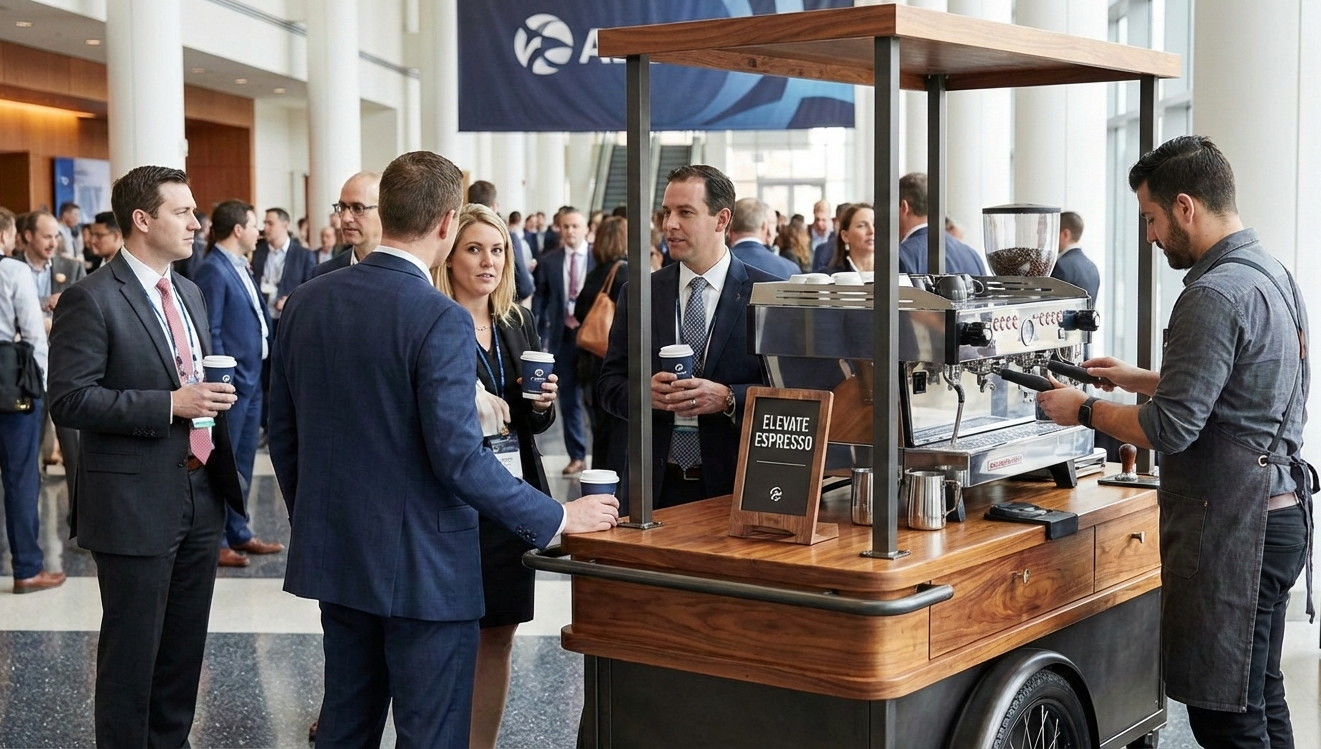 Why Mobile Espresso Bars Are the Secret Weapon at High-End Corporate Events