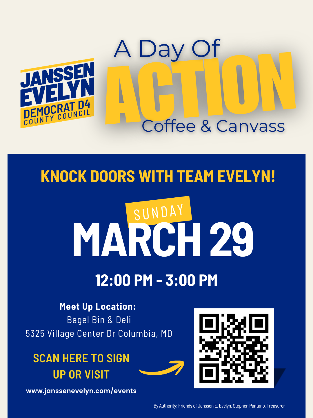 Day of Action (Coffee &amp; Canvass)