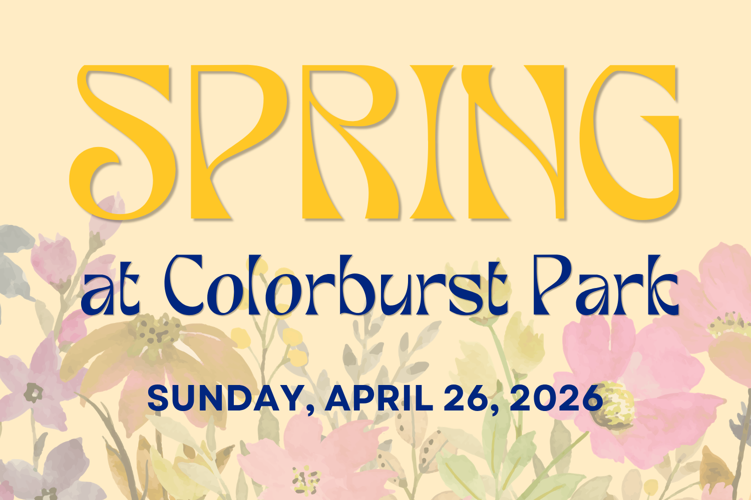 Spring at Colorburst Park