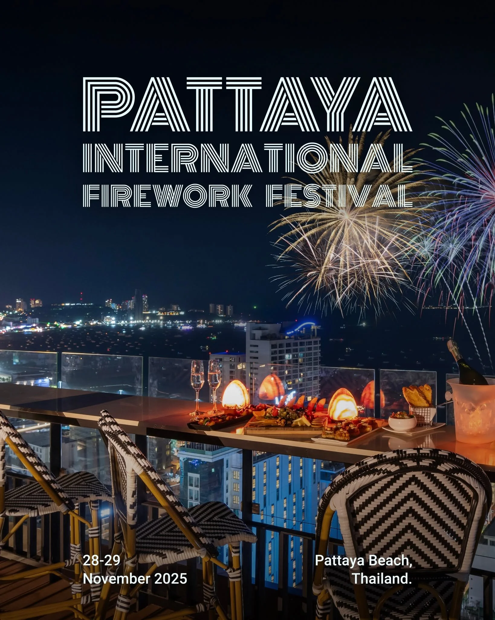 พลุจะสวยแค่ไหน&hellip;ถ้าไม่ได้ดูจากมุมนี้ถือว่าพลาด!

มาฉลองค่ำคืนสุดพิเศษไปกับงาน 𝗣𝗮𝘁𝘁𝗮𝘆𝗮 𝗜𝗻𝘁𝗲𝗿𝗻𝗮𝘁𝗶𝗼𝗻𝗮𝗹 𝗙𝗶𝗿𝗲𝘄𝗼𝗿𝗸𝘀 𝗙𝗲𝘀𝘁𝗶𝘃𝗮𝗹 ที่ Skybar Summer Club ชั้น 27 โรงแรม Siam@Siam Design Hotel Pattaya

📅 วันที่ 28&ndash