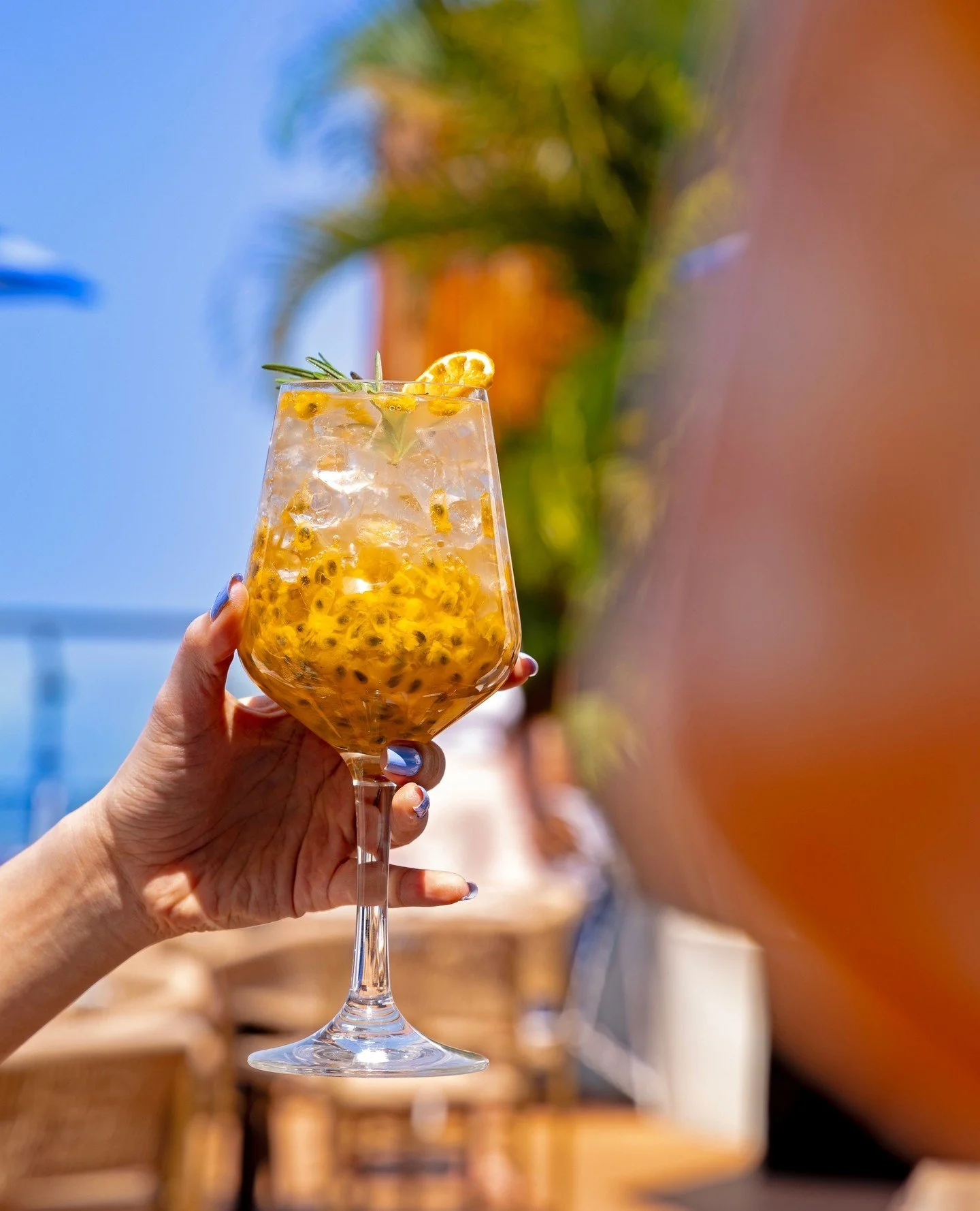 Sun high, vibes higher⁠
⁠
Golden spritz in hand, rooftop breeze in the air &mdash; the perfect setting for your lazy afternoon⁠