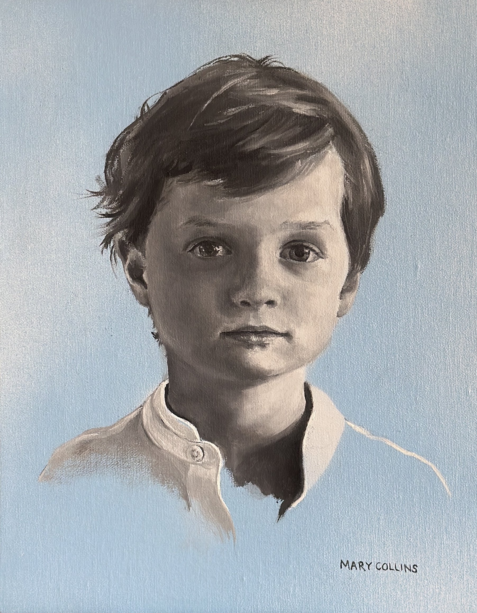 Wilfred
Oil and spray paint on linen
8x10