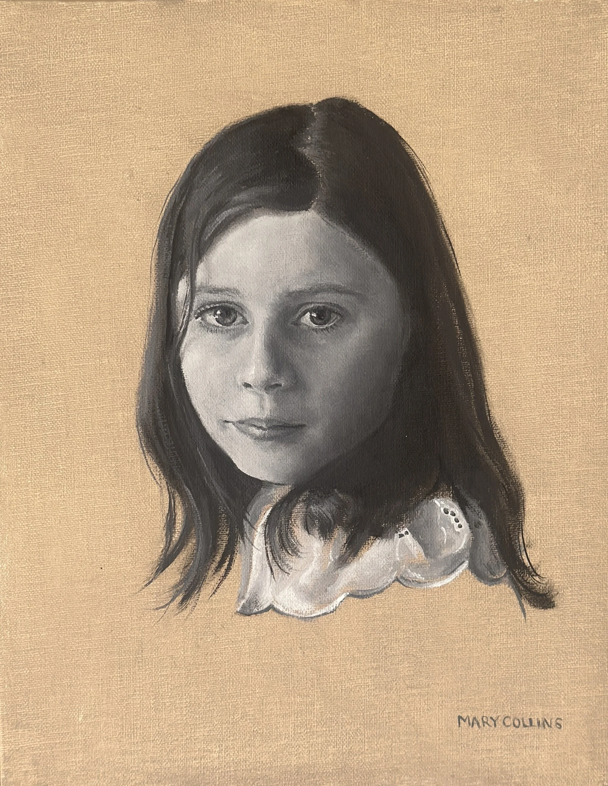Agnes ( Commissioned portrait)
Oil on linen
8x10