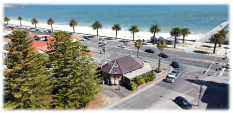 Albert Park Foreshore kiosk activation