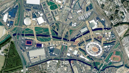 Aerial map. Source: LOCOG