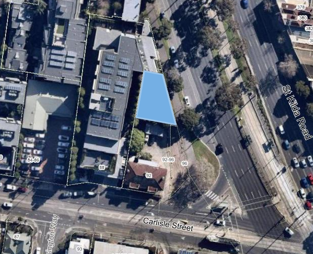 Aerial map Source: City of Port Phillip