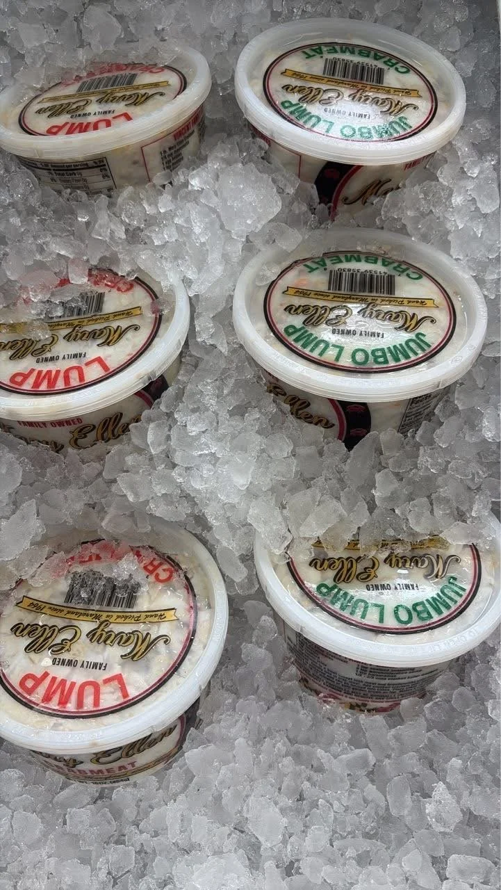 We source our MD crab meat from local Cambridge companies. We believe a MD crab cake, should be the real deal