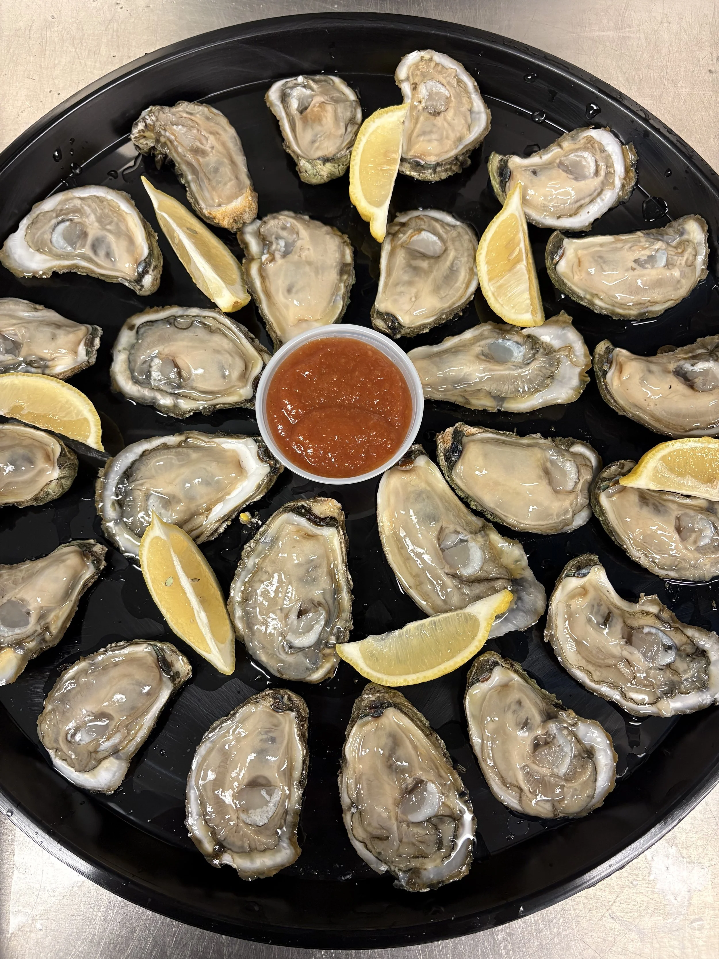 You like oysters, but cant shuck? No worries we can handle that as well