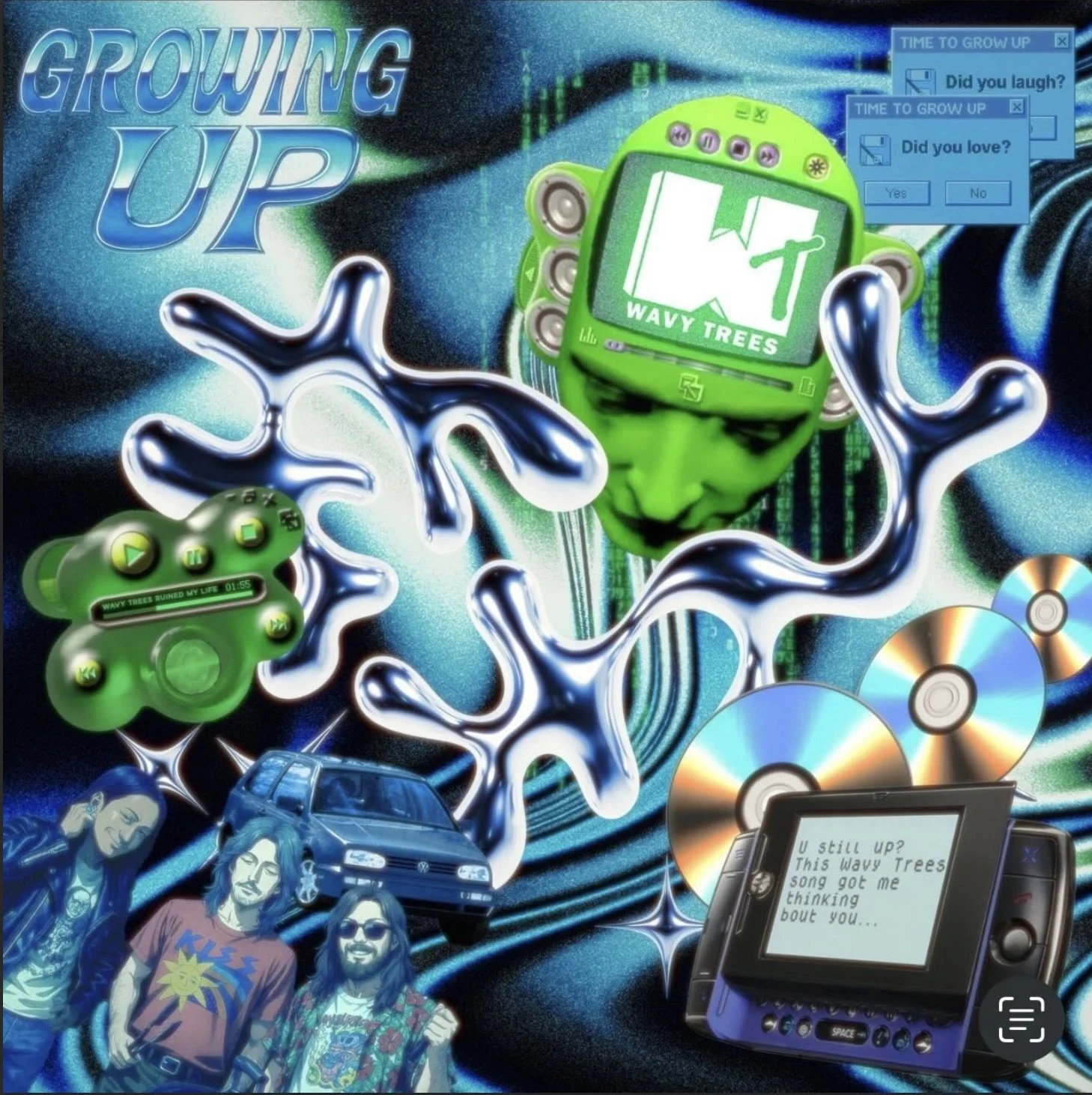 Wavy Trees single ‘Growing up’