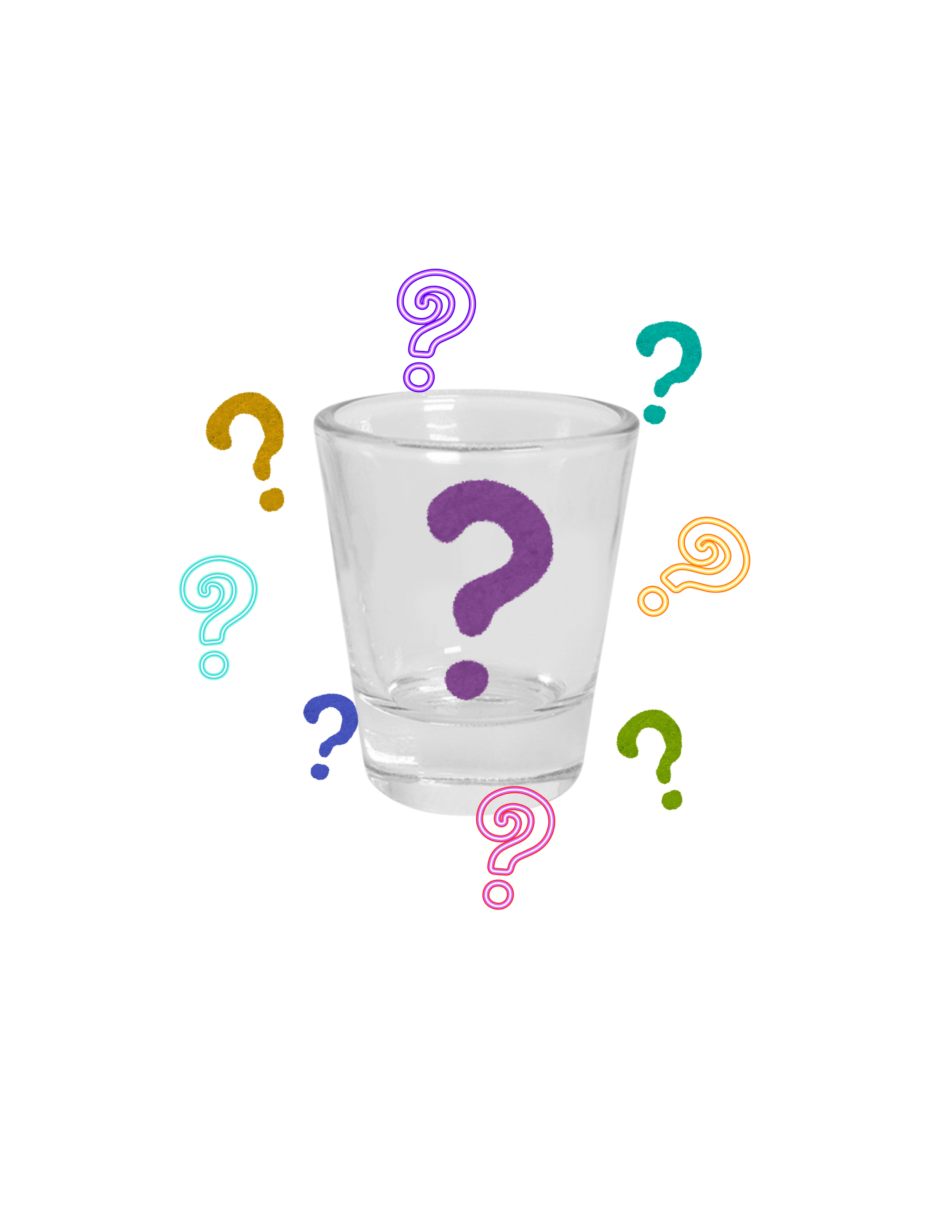 Surprise Design Shot Glass