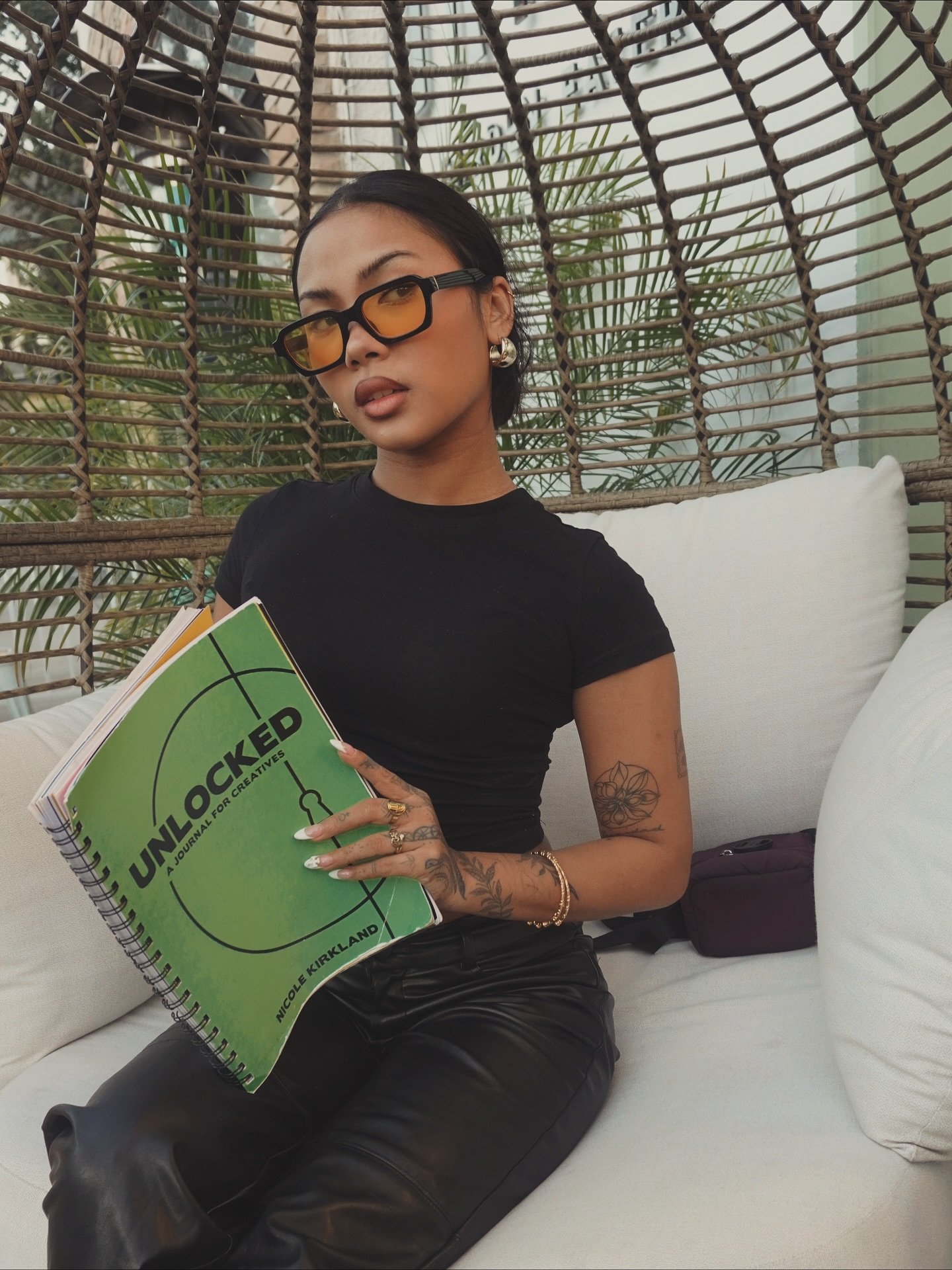 I&rsquo;m talking UNLOCKED🔓 
Keeping me creative and inspired . 

Notebook avail now🦋🦋
@kirklandkreative 

PC @derricknealy 

#unlockedjournal #nicolekirkland #creativejournal