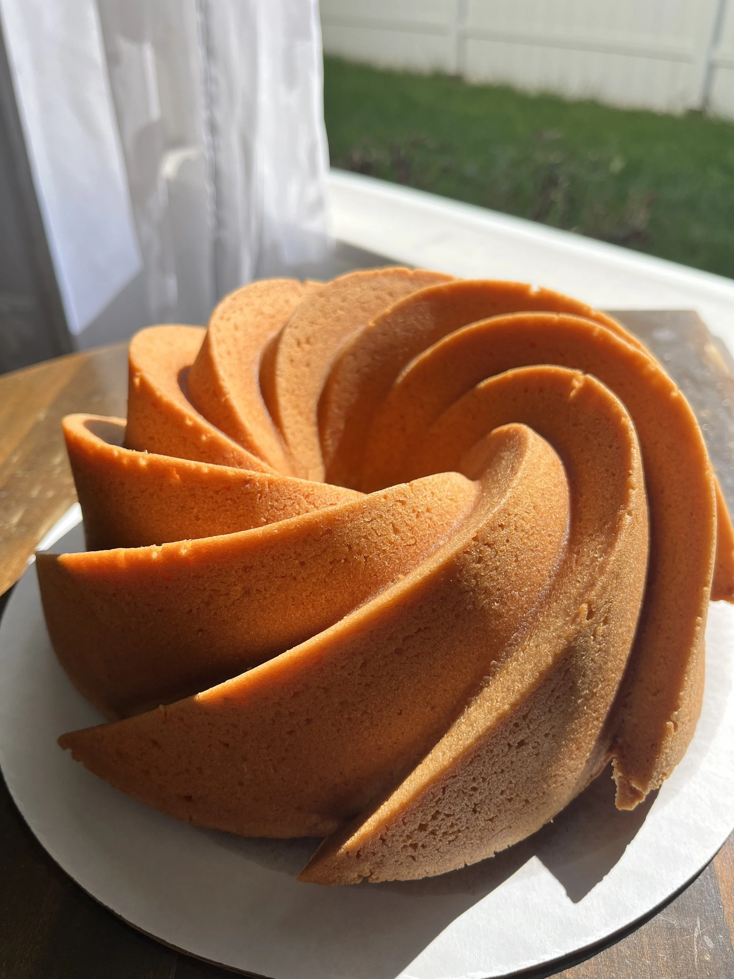 Gluten Free Cream Cheese Pound Cake