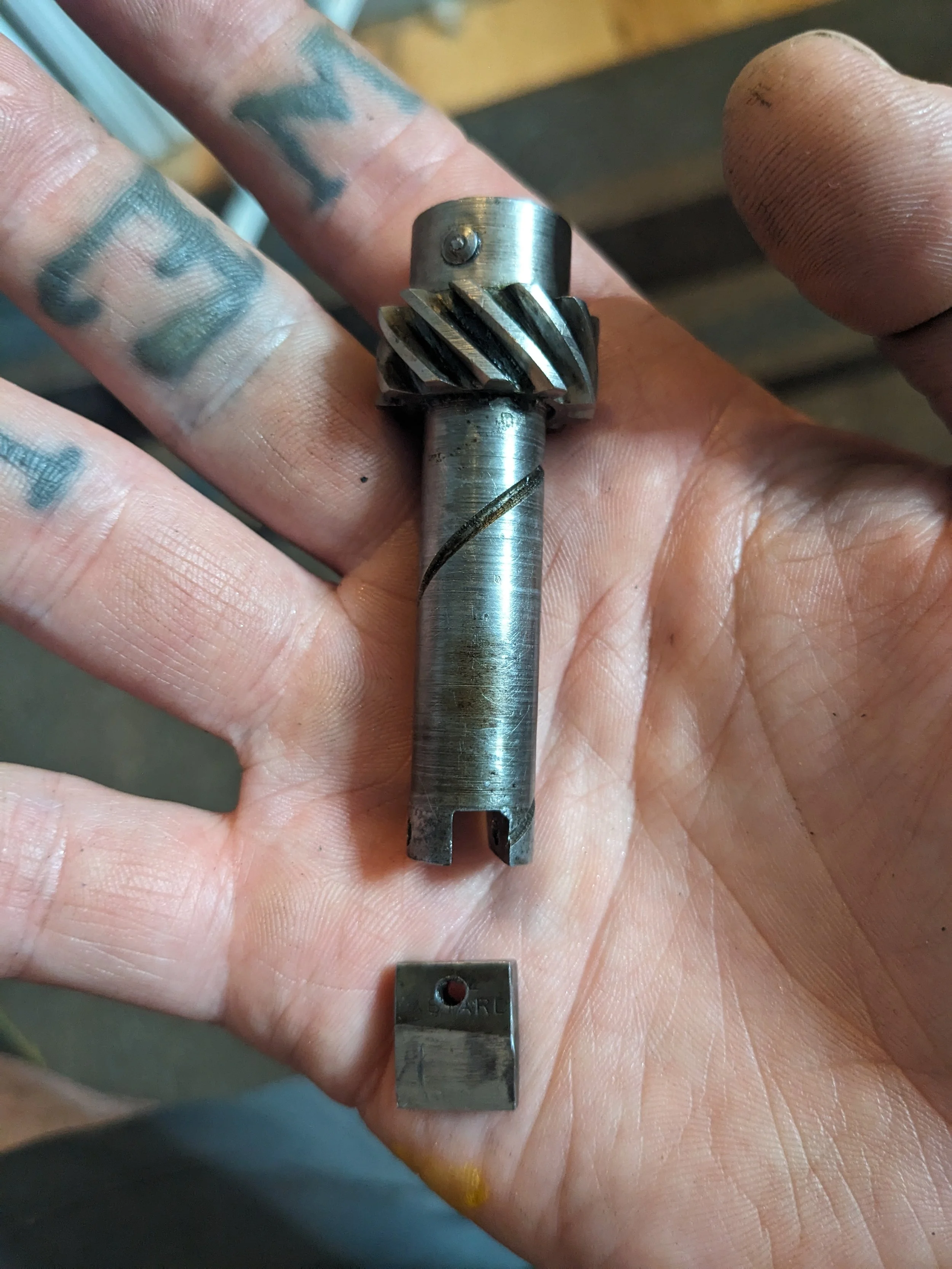 Drive shaft before