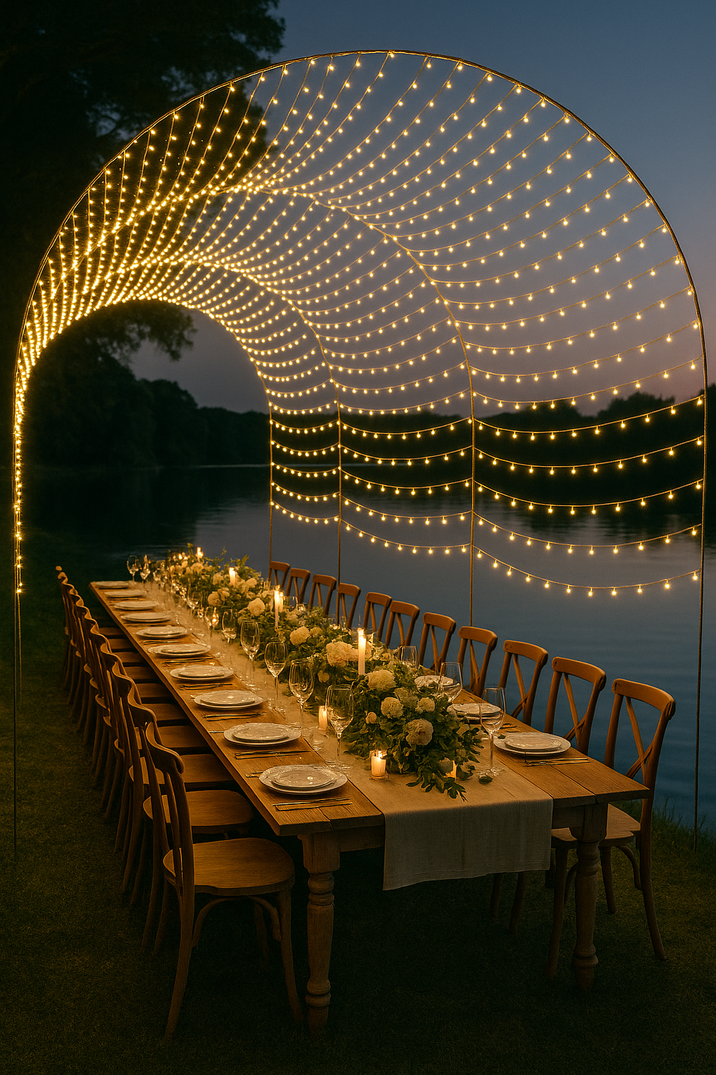 Michigan waterside special event sunset dinner lighting.png