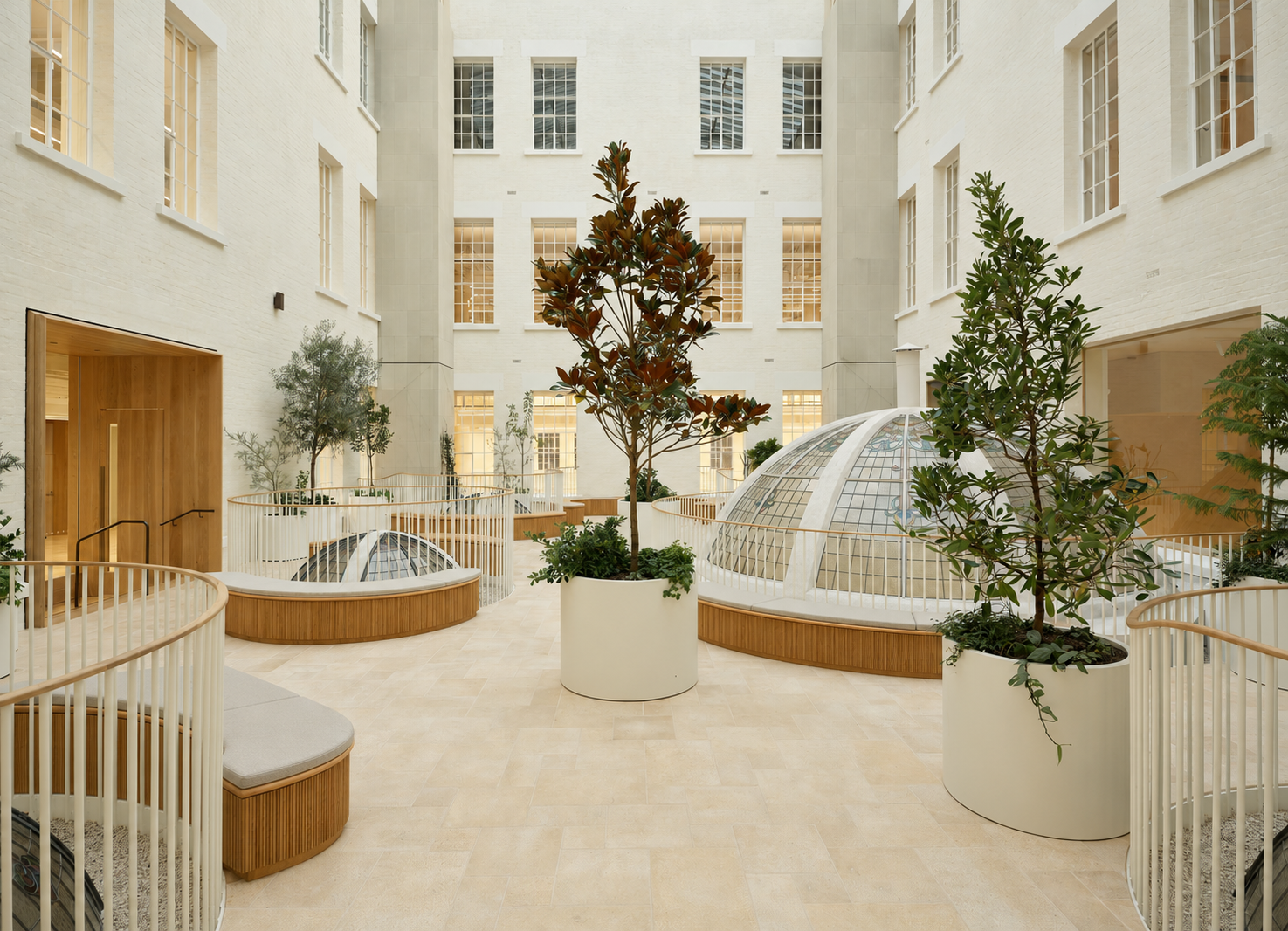 New Zealand Post HQ — Bespoke Atrium Seating