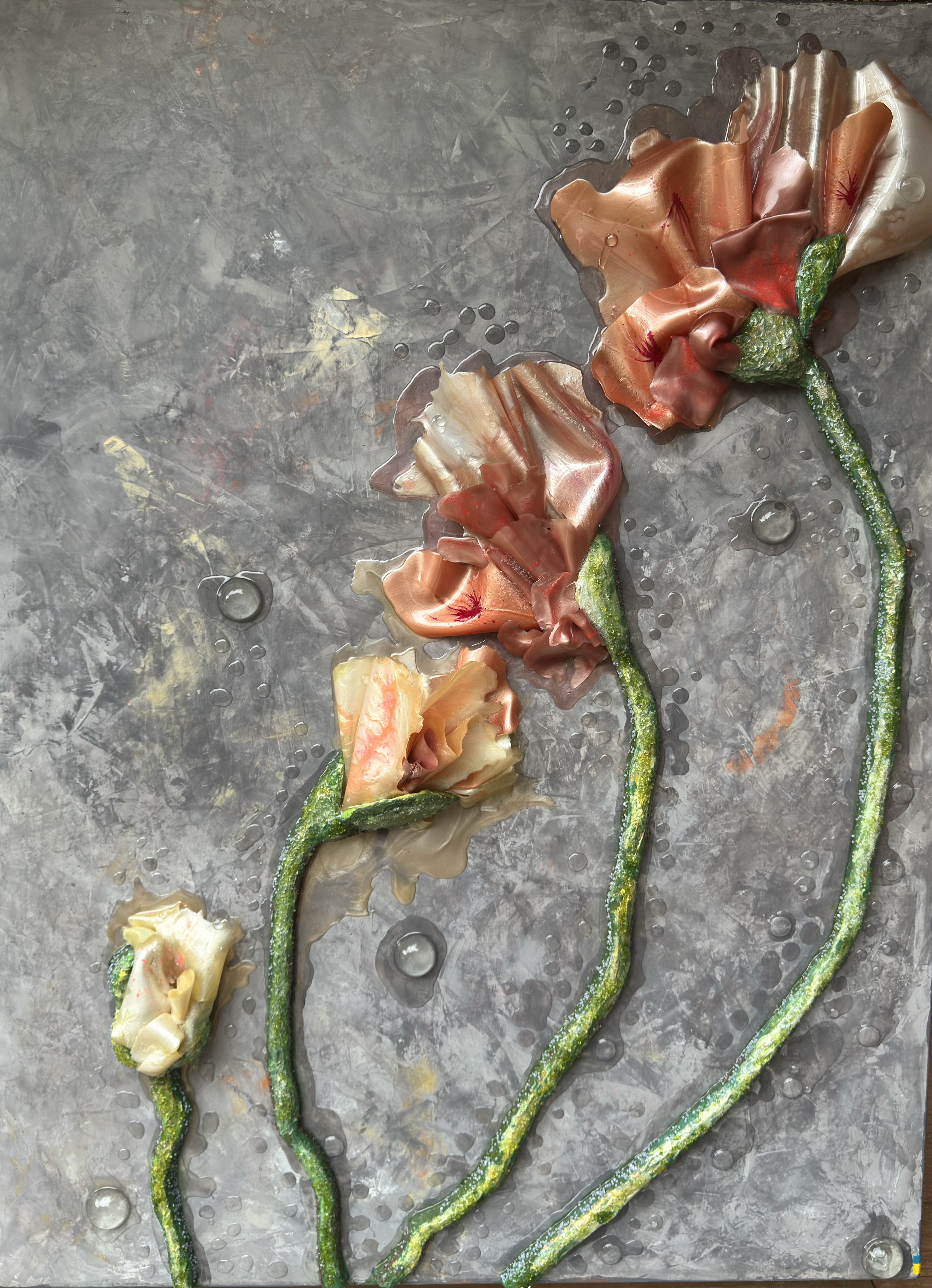 She blooms through it all 57x43x6.5 .jpeg
