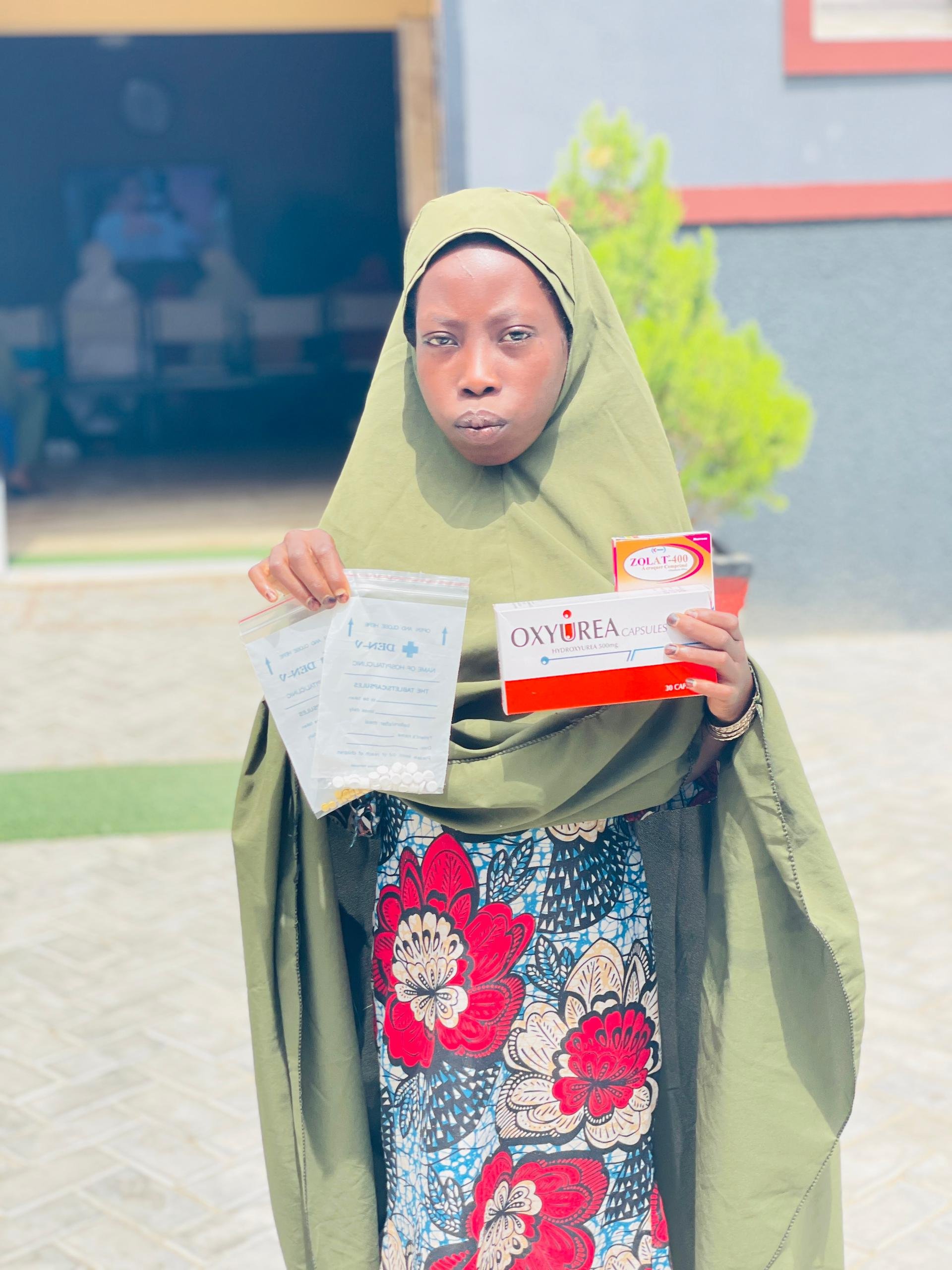 Beneficiary of the Sickle Cell Prophylaxis Programme in Maiduguri- Nigeria