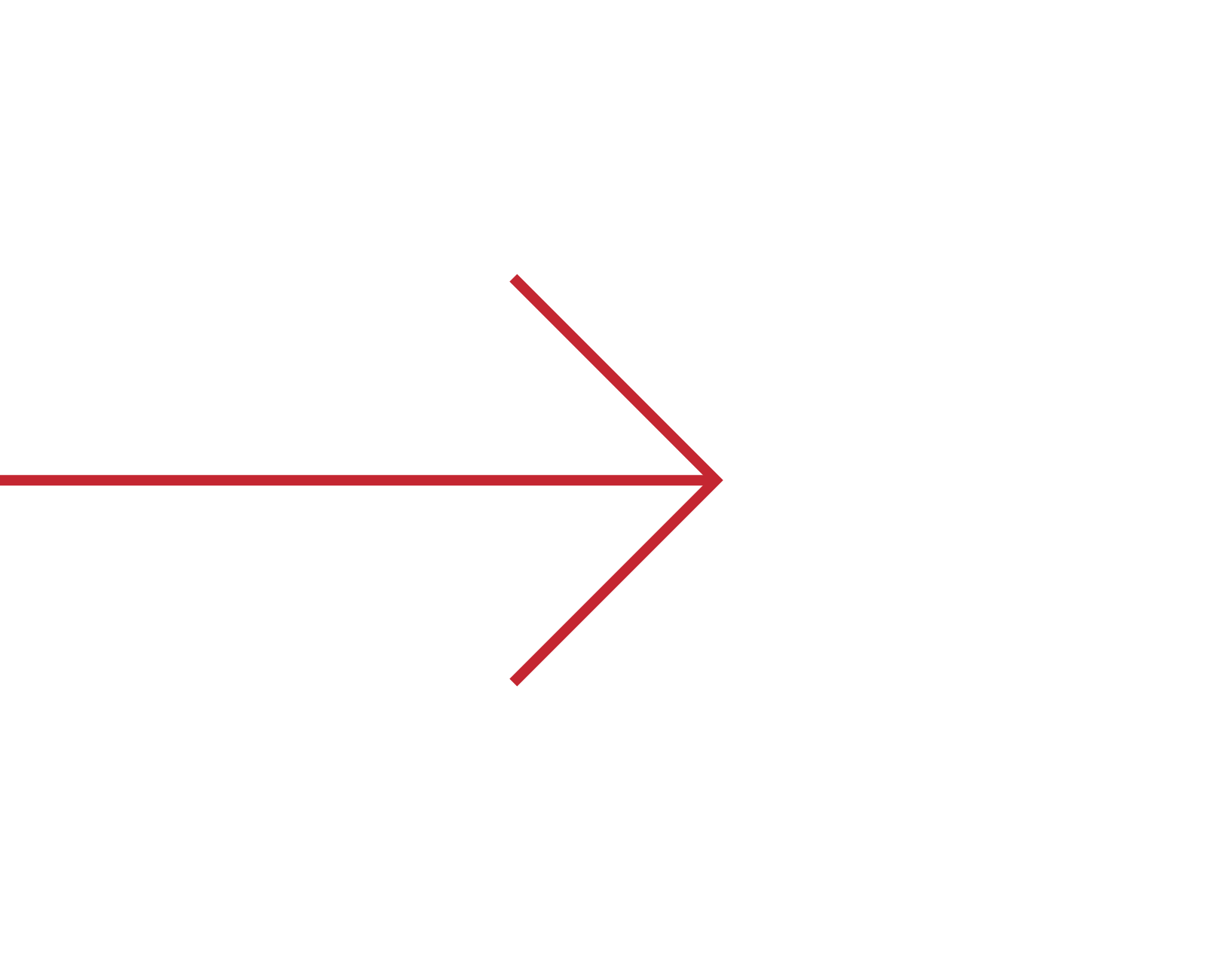 Diagram showing light passing through a lens and converging into a focal point on the other side.