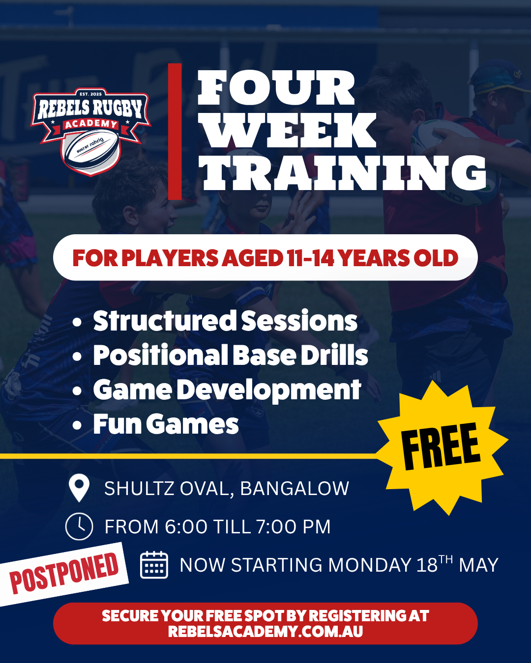 FOUR WEEK TRAINING - FREE