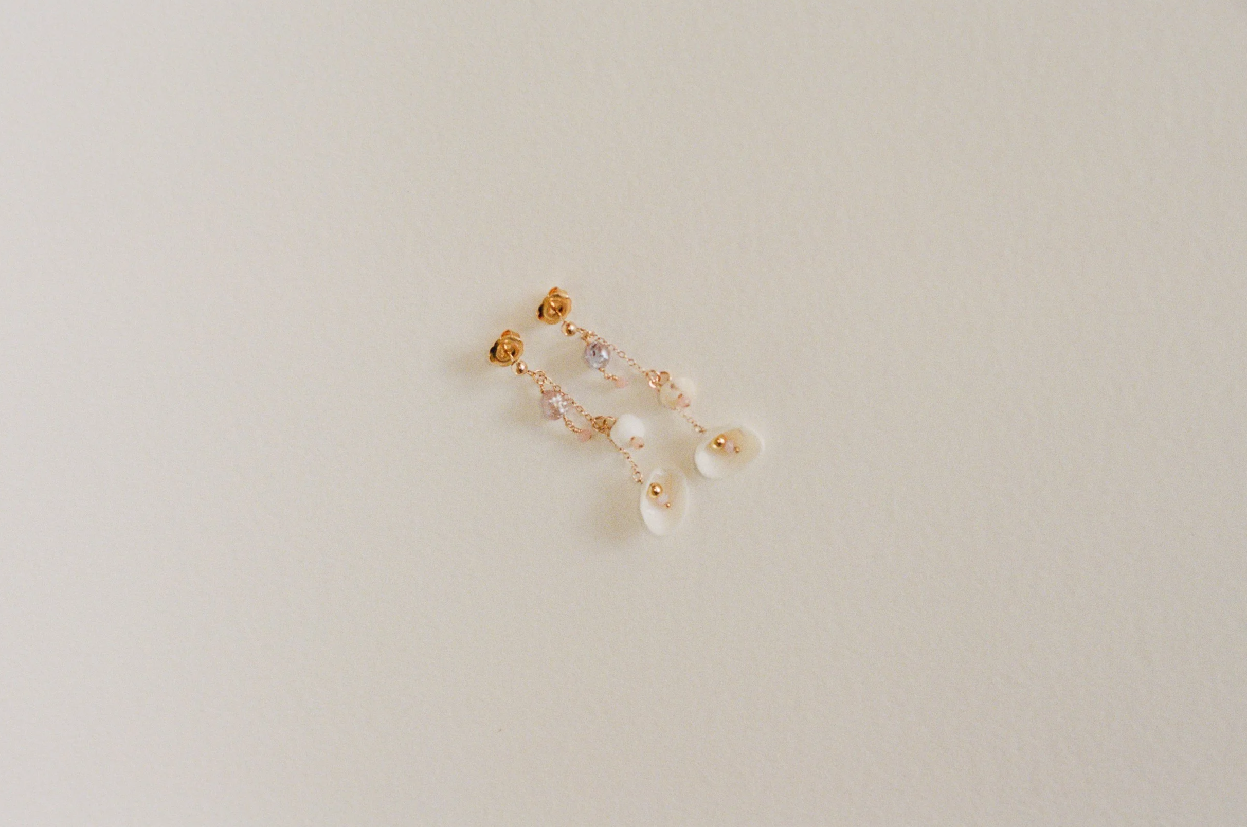 Seashell Droplet Earrings