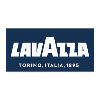 Lavazza logo with text 'Torino, Italia, 1895'