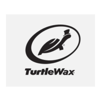 Logo of TurtleWax featuring a stylized turtle wearing a top hat.