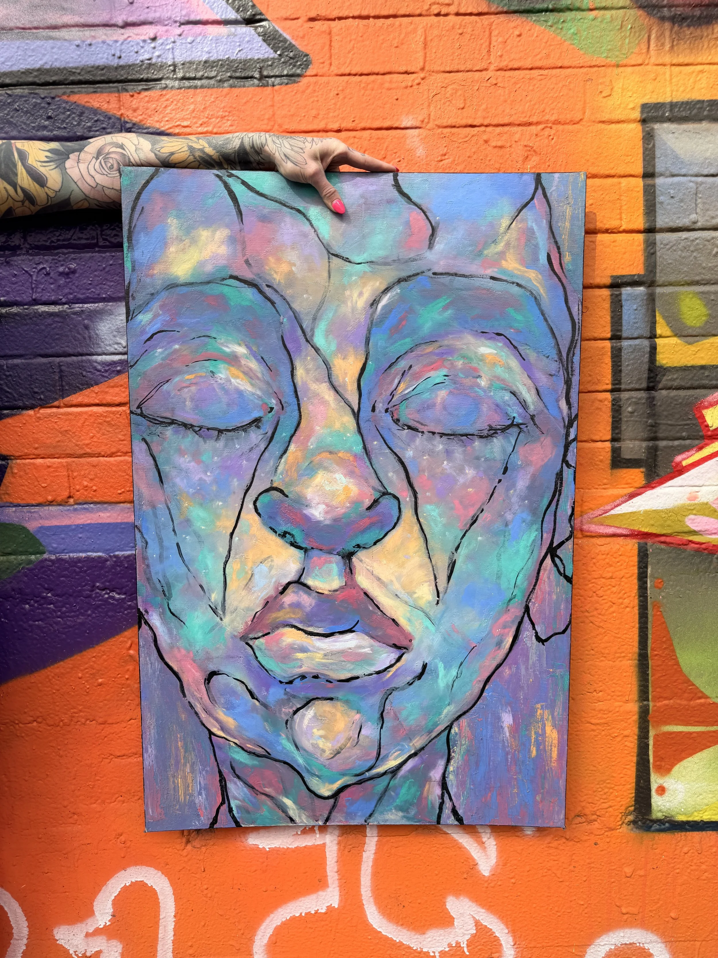 Cosmic Girl 24x30