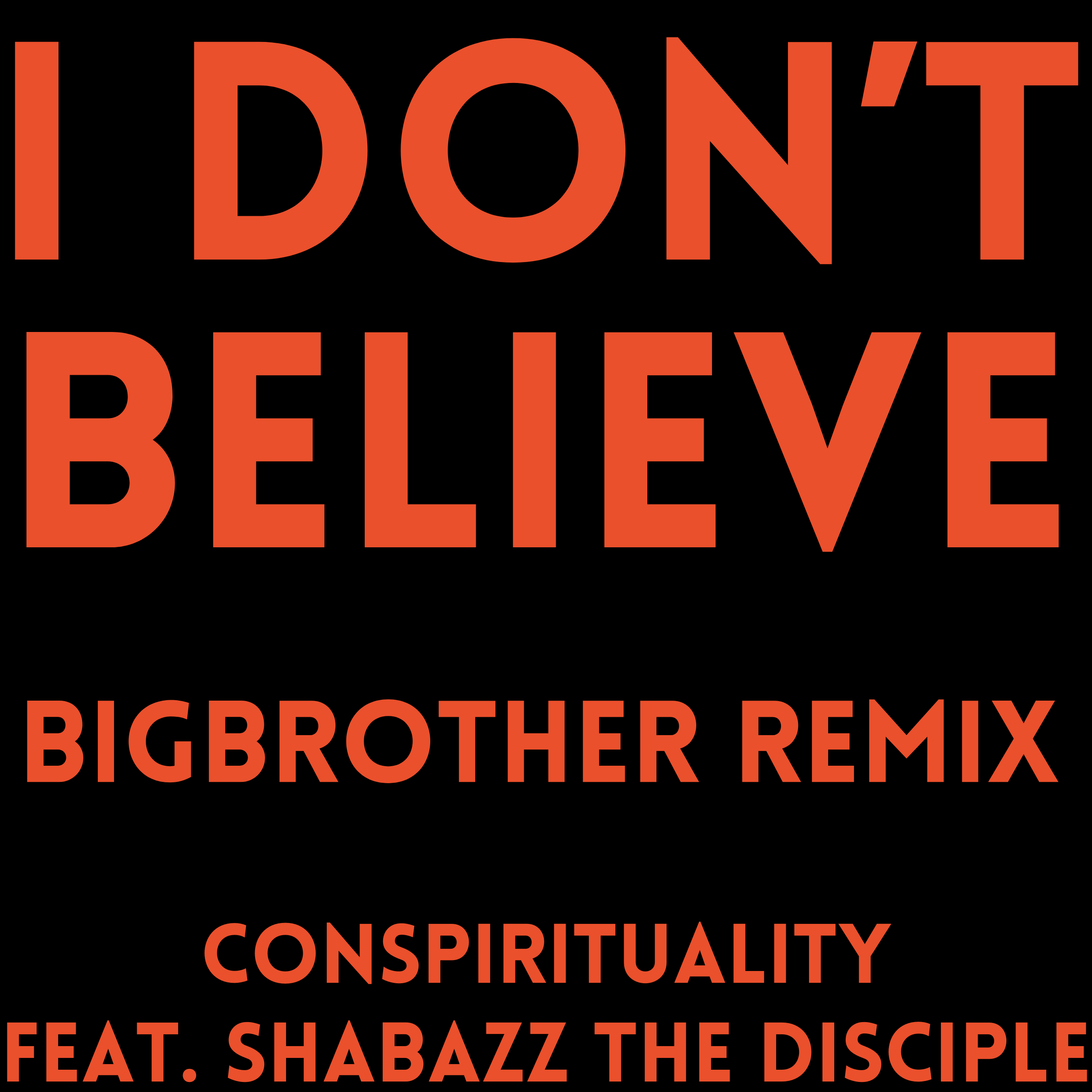 02 - I DON'T BELIEVE (BIGBROTHER)