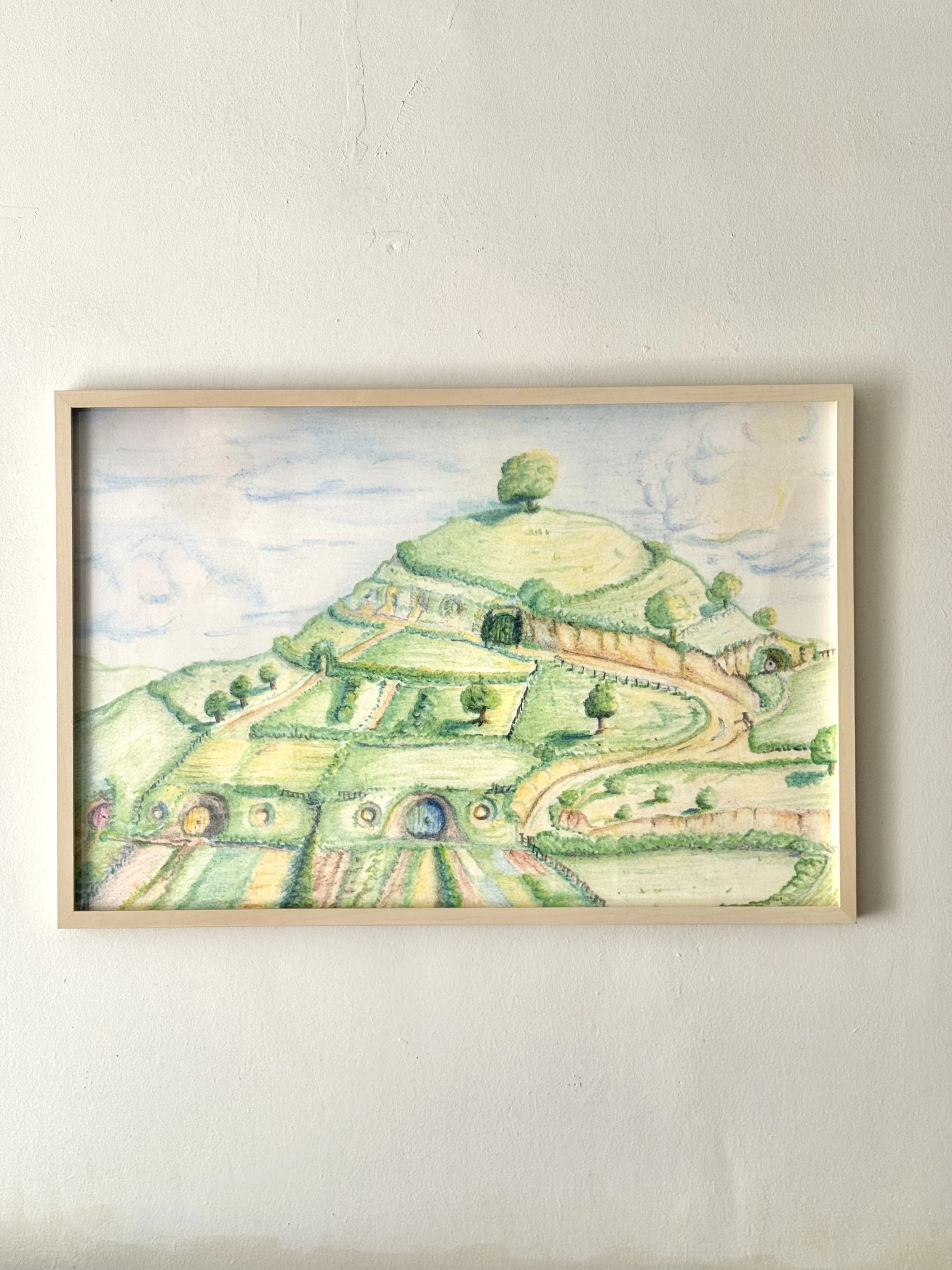 The hill (After Tolkein), Print