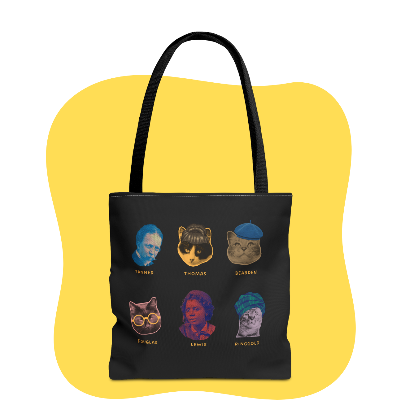 Museum Cat Tote Bag | Romare Bearden & Black Art History
