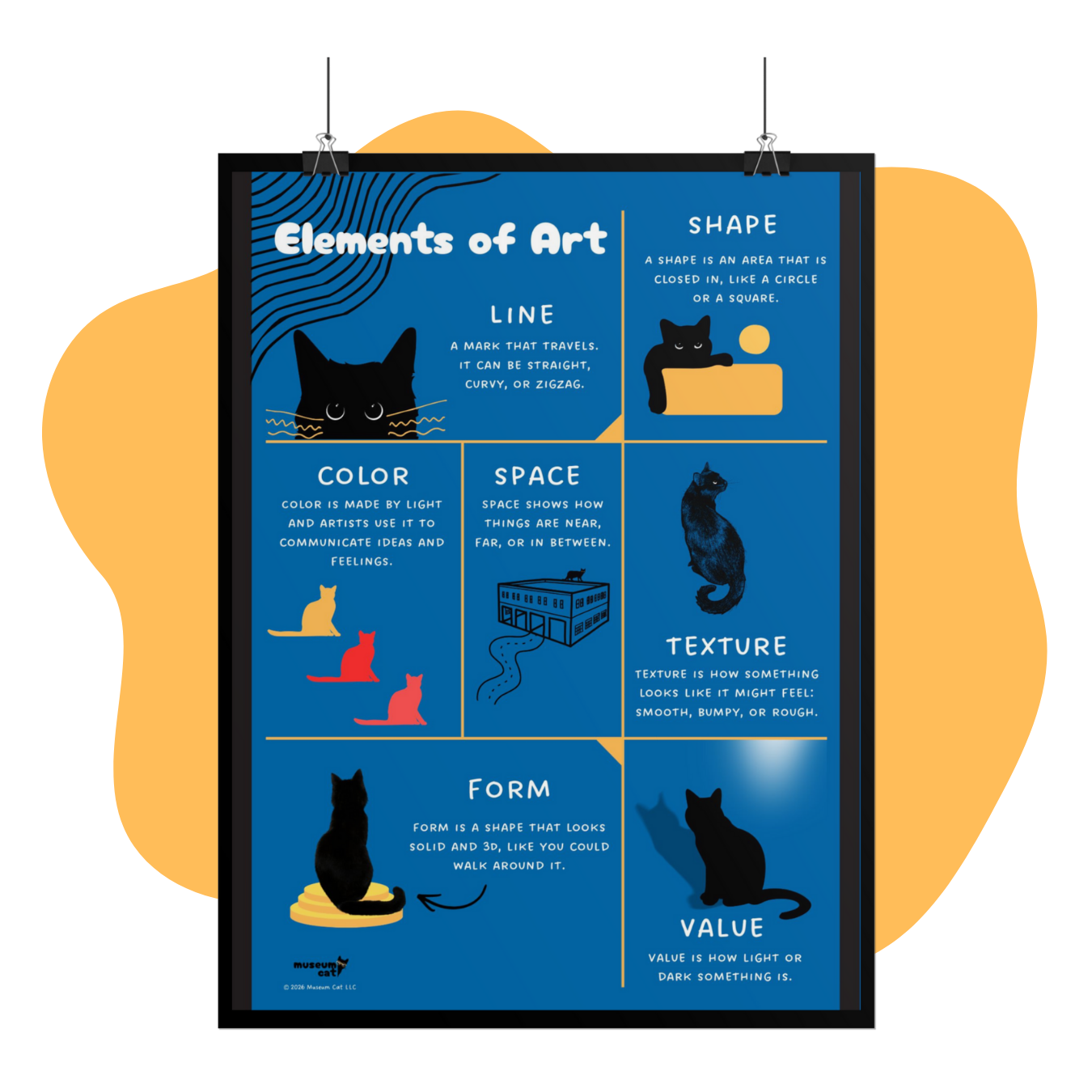 Elements of Art - Art Print for Classrooms