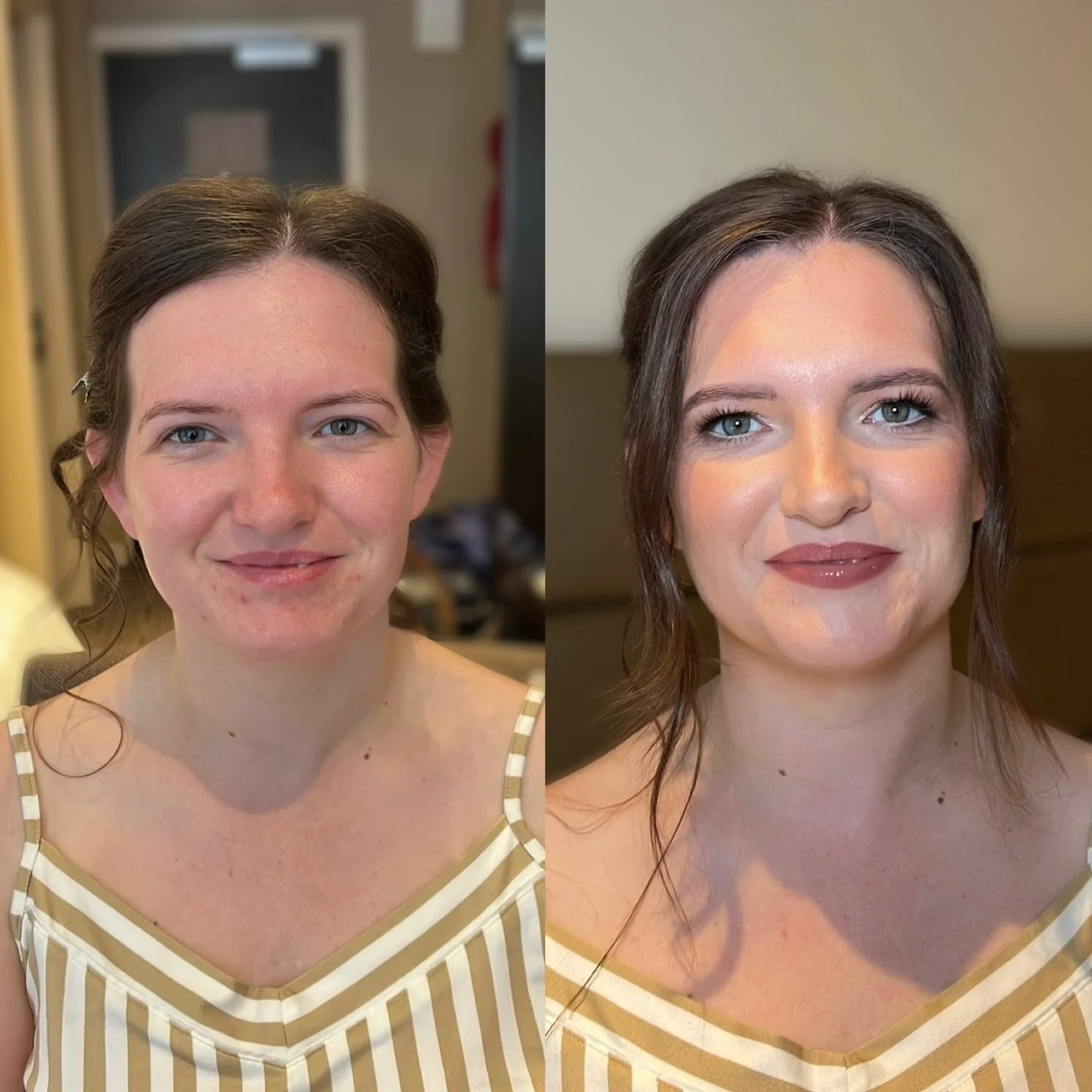 Hooded eyes deserve the spotlight too! ✨
With just a few tweaks, they can look bigger, brighter, and more defined, just like I did on my gorgeous client Amy! 

Dm me to book your bridal or even glam! 

#makeup #makeupartist #hairandmakeupartist #brid