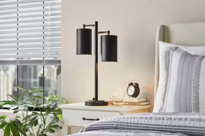 Brimfield | Matte Black Indoor Table Lamp