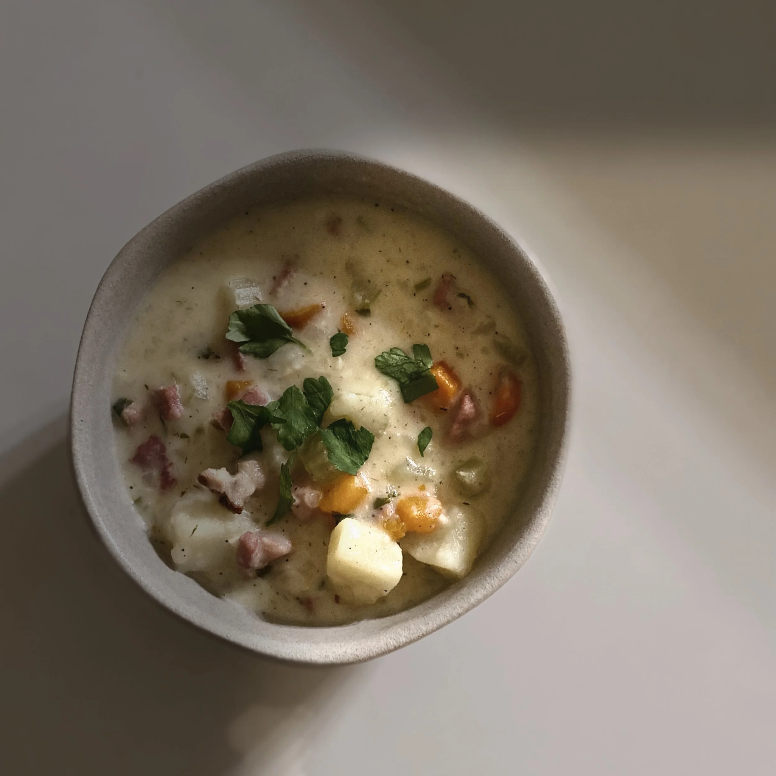 ham &amp; potato soup