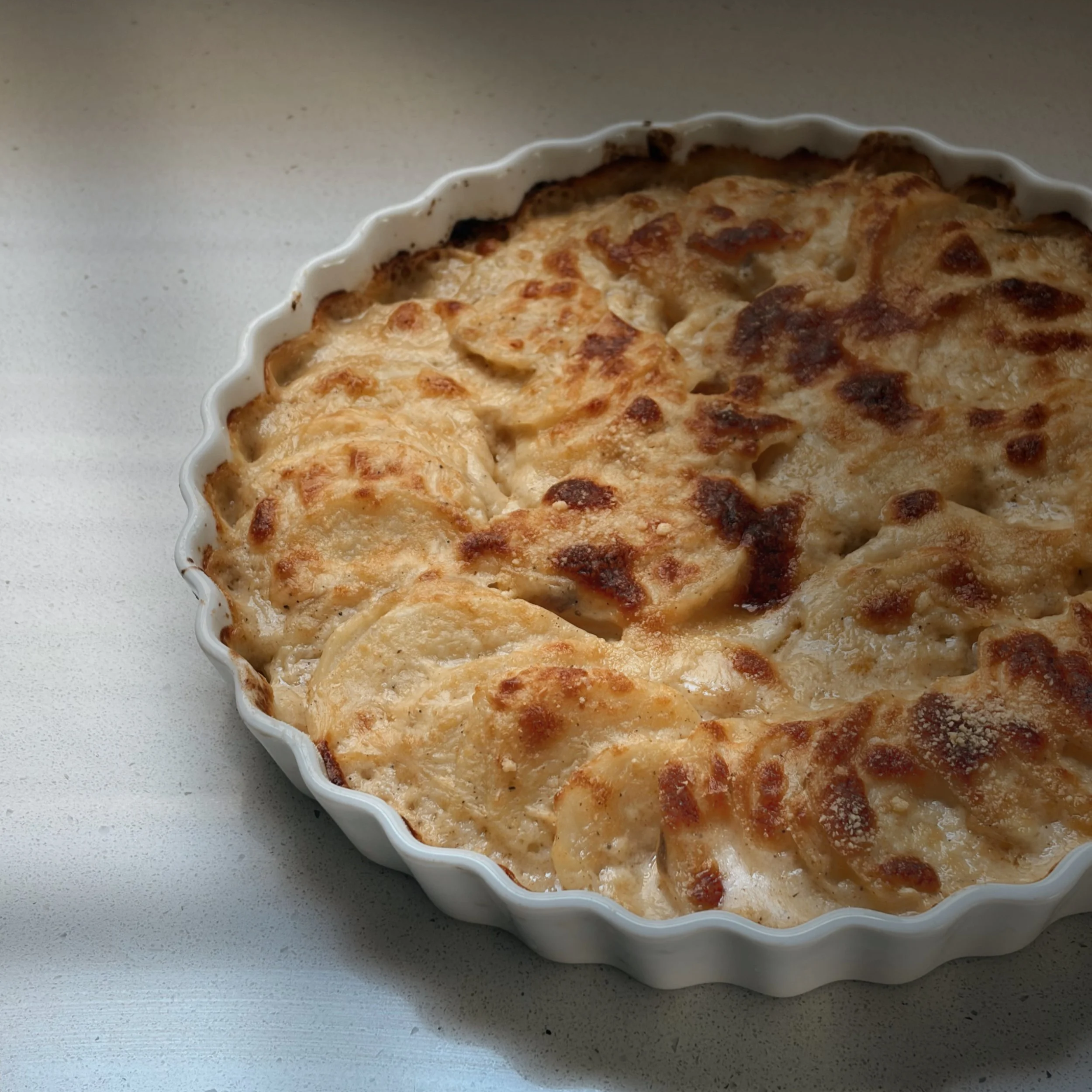 scalloped potatoes