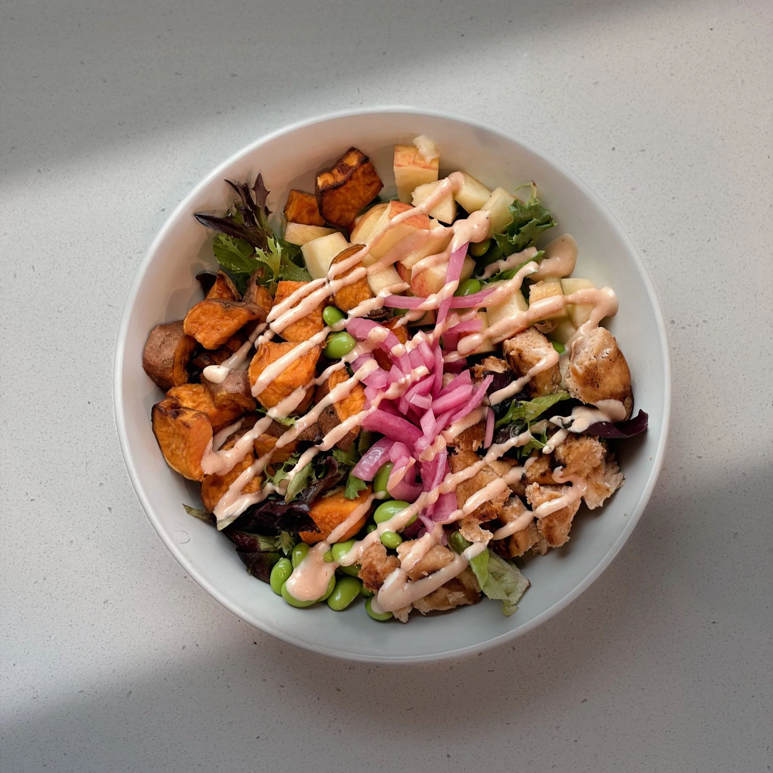 salmon bowl