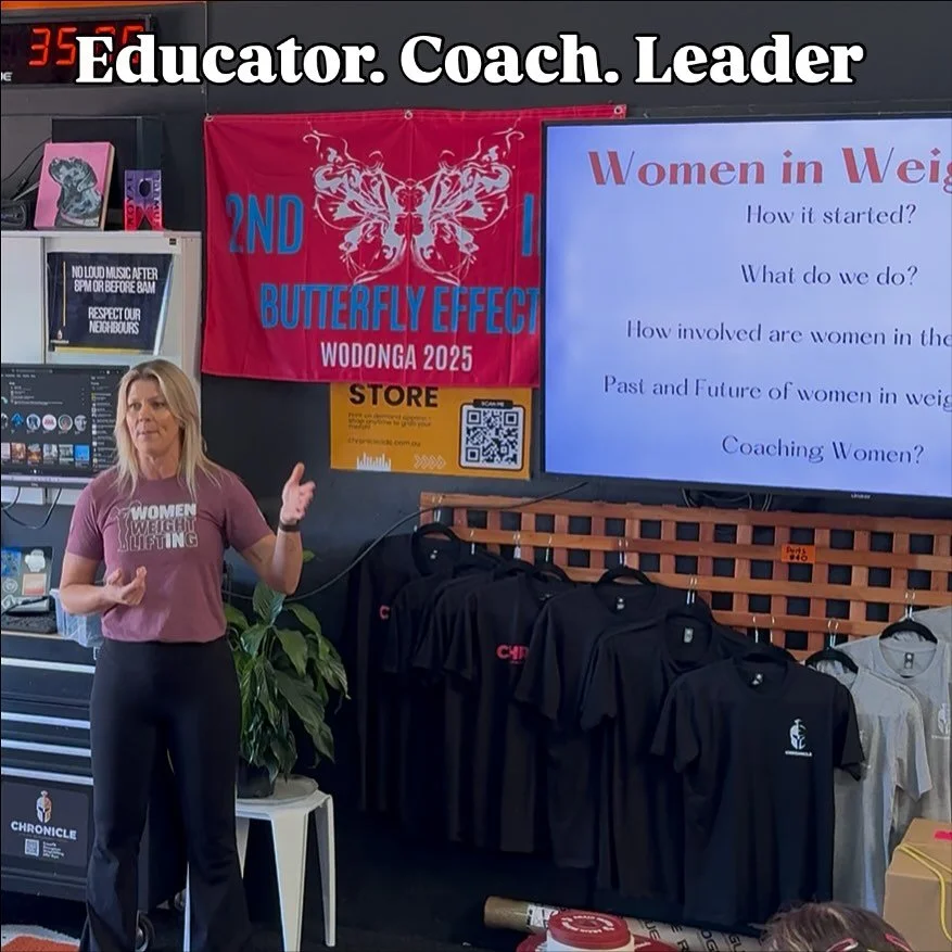 A little bit about me, if you&rsquo;re new here 🤍

I&rsquo;m Coach Ness and I&rsquo;m obsessed with helping people feel strong, confident and at home in their bodies.

One of the things I love most is educating and presenting, not only to athletes a