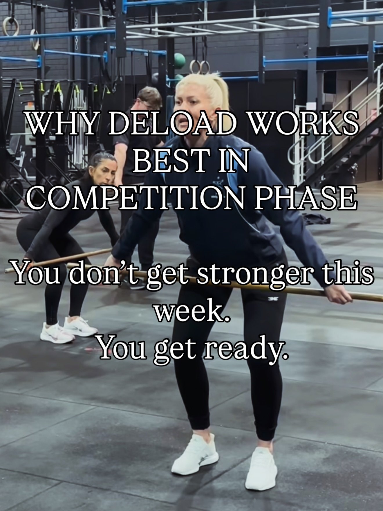 Competition week is here.
Big weekend at Ralph Cashman for @nswwa 

This isn&rsquo;t the time to build strength.
It&rsquo;s the time to reveal it.

Volume drops.
Fatigue drops.
Bar speed rises.

You should feel sharp. Hungry. Explosive.

Trust the ta