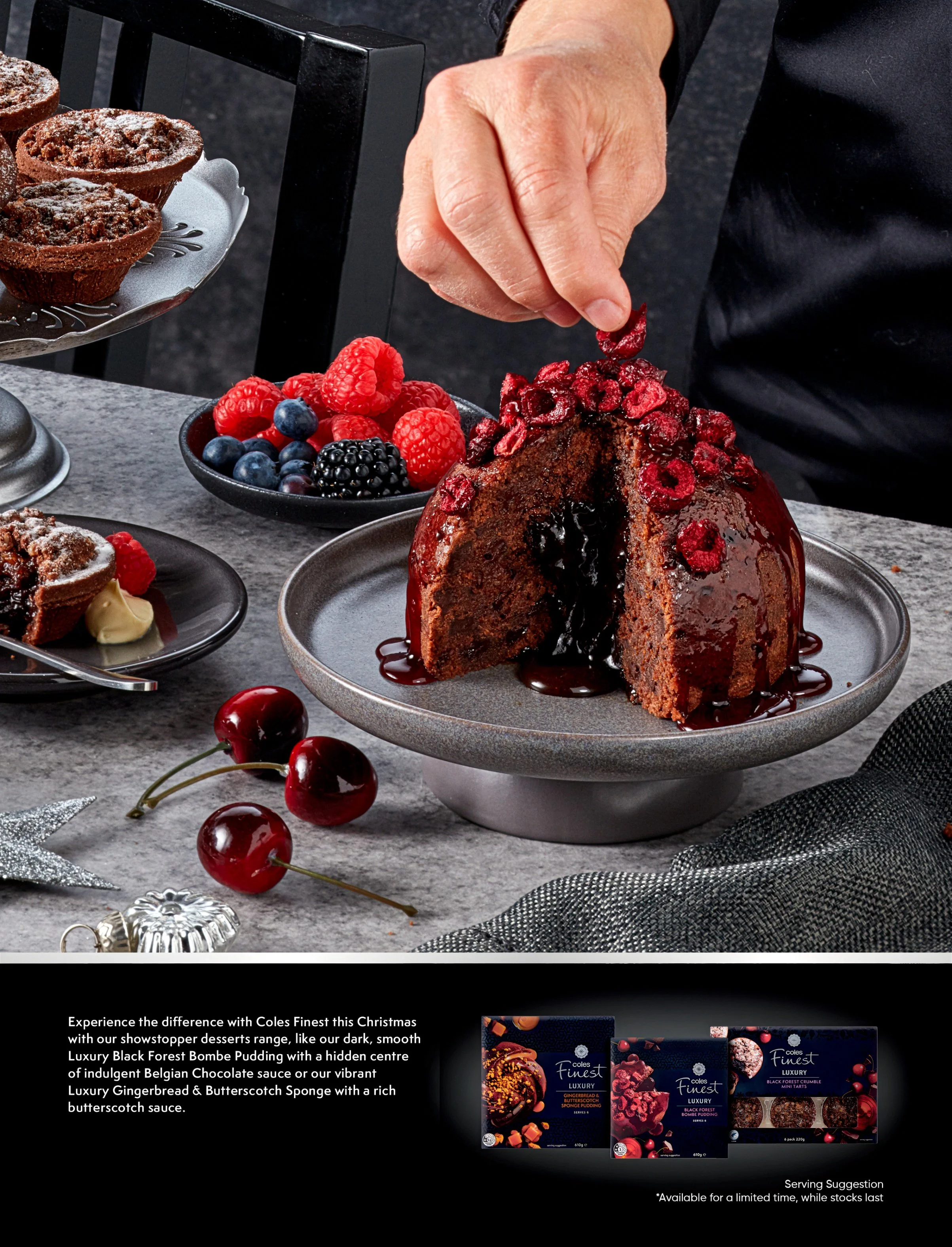 Coles Finest Xmas Berry Pudding AD.jpg