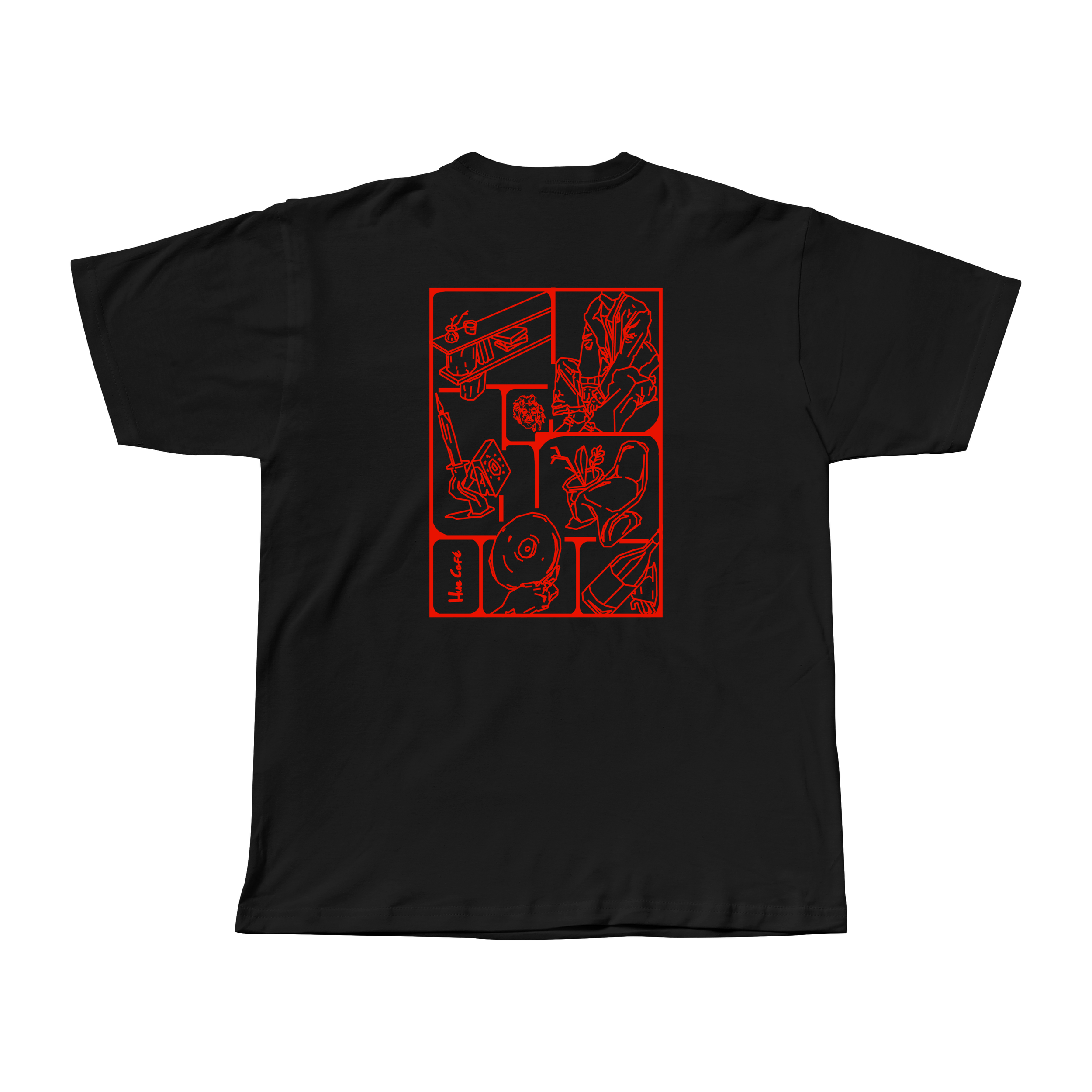 Apollo x Hue Cafe Tshirt Blk Back.png