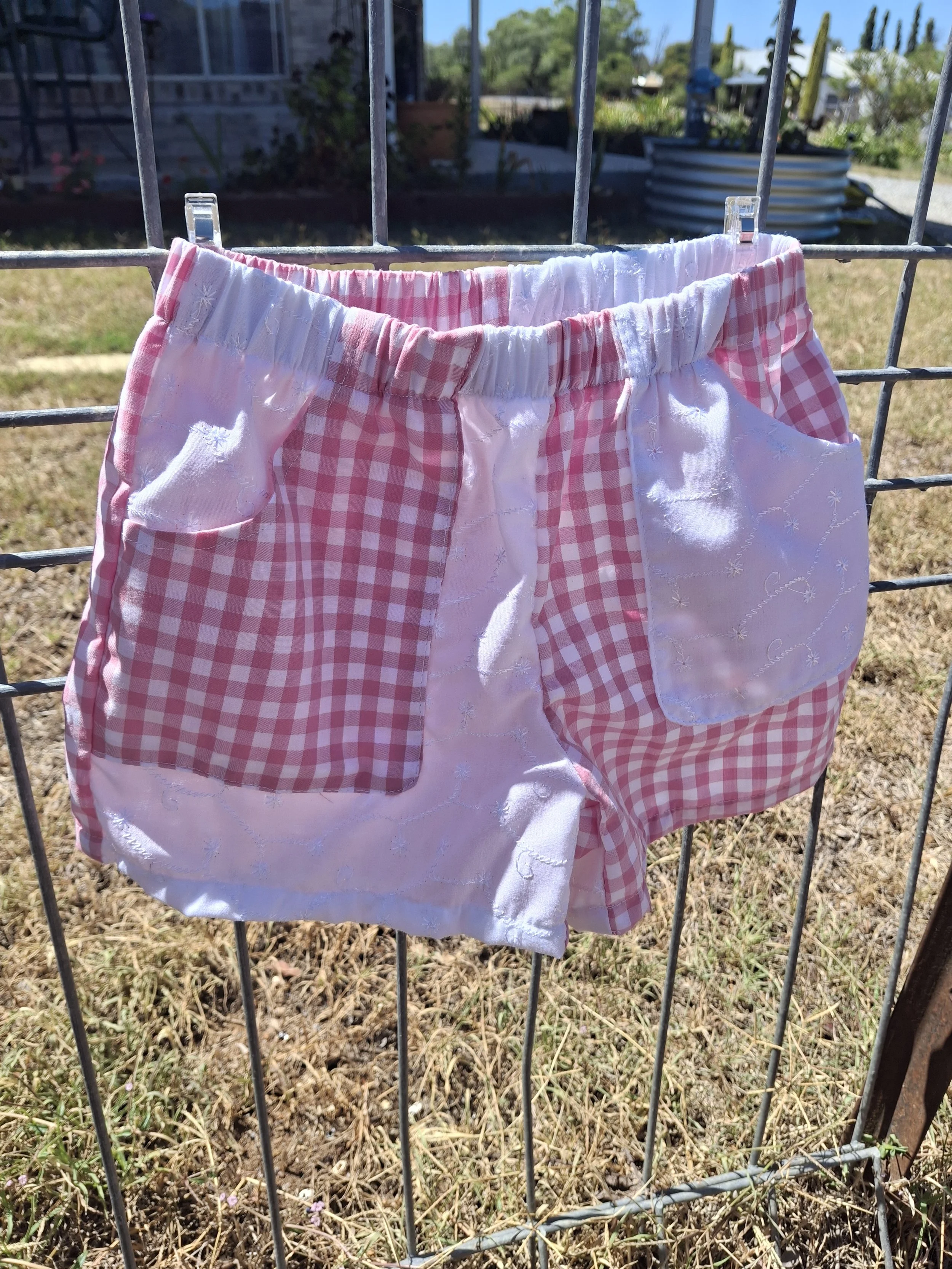 Morgan Short - Pink Check