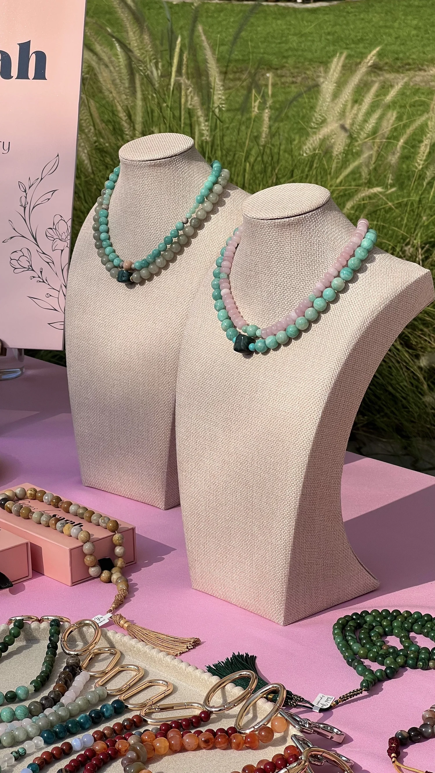 Gemstone jewellery from Gems by Sarah